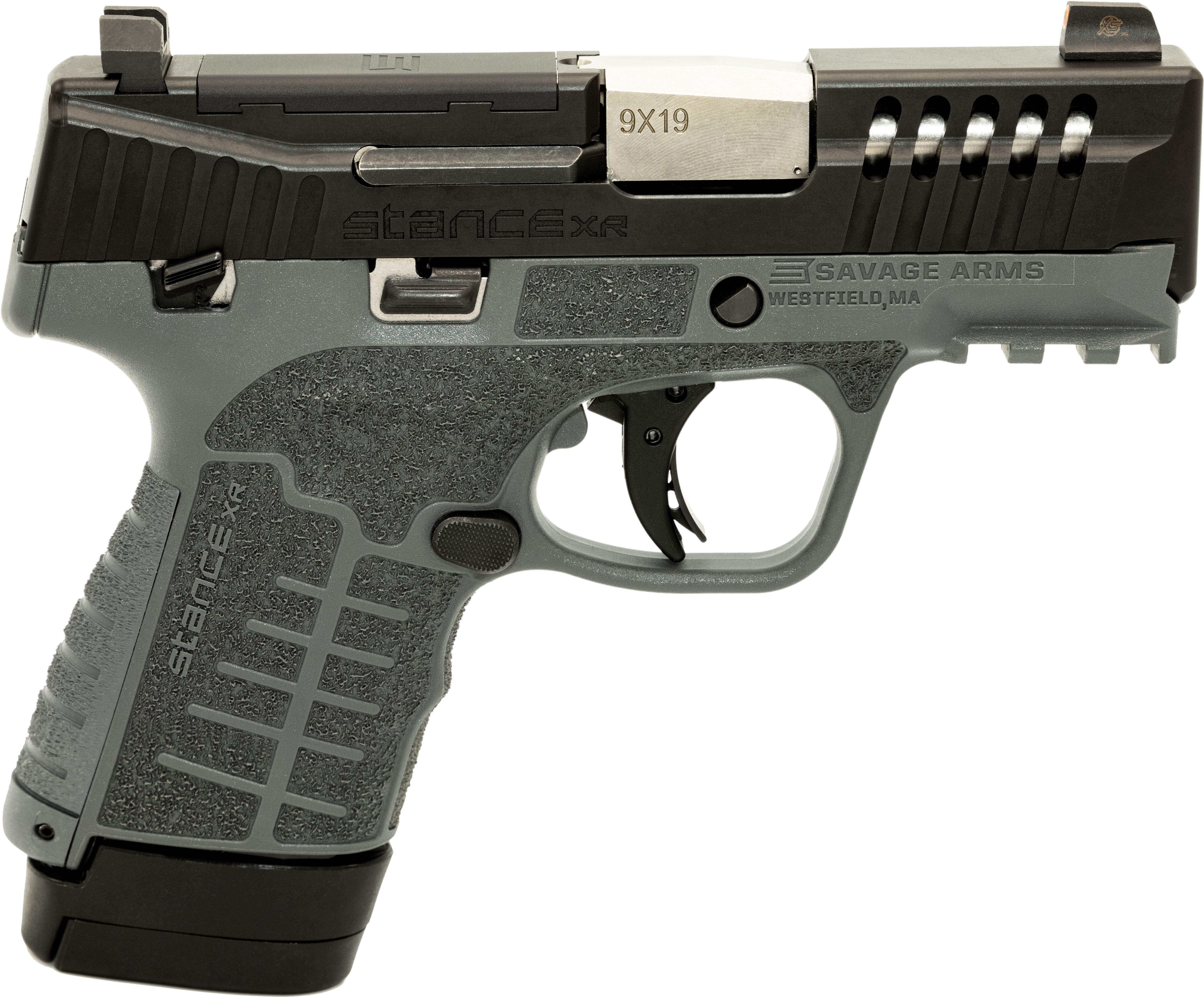 SAV 67059 STANCE XR MC9MS NS 9MM 3.2 13+1 GRY