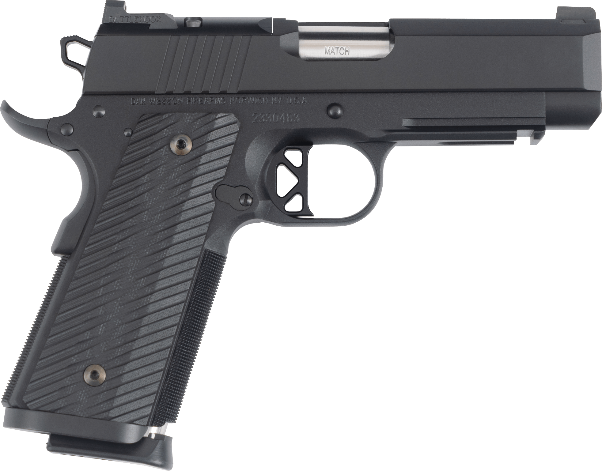 DAN 01797 TCP AL FRM 9MM RAIL OR 10R BLK