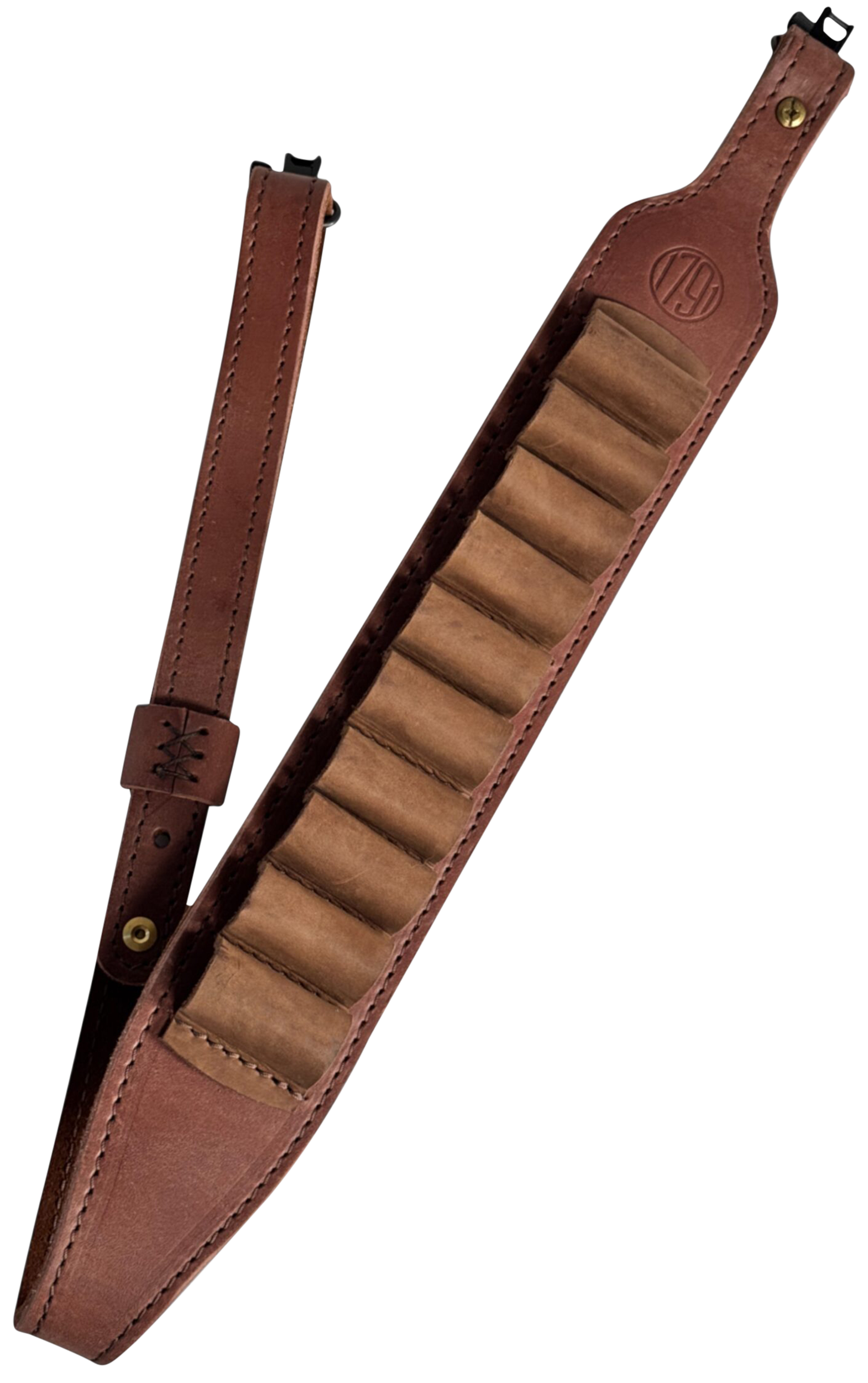 1791 HNTAS12BRWA AMMO SLING 12GA BRN