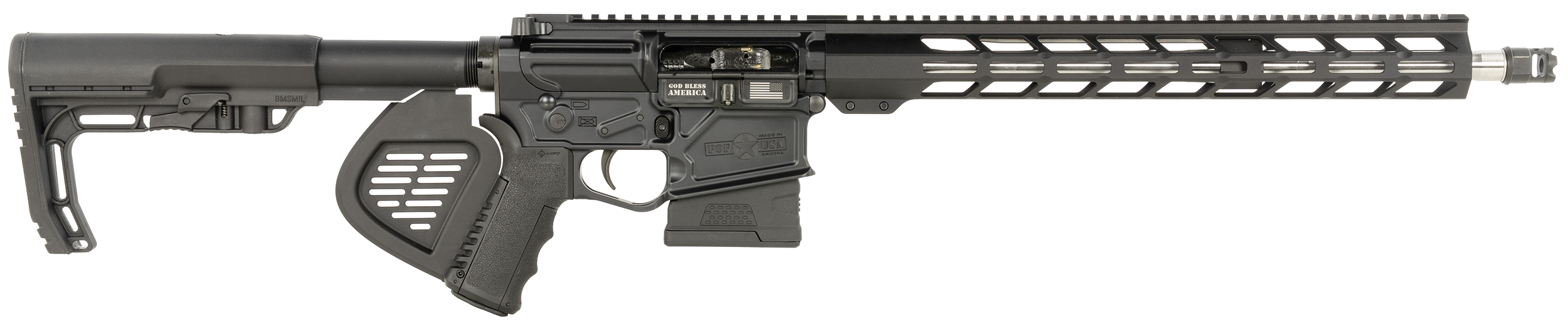 POF 02359 LMR BASE RFL 308 16.5" *CA* 10R BLK