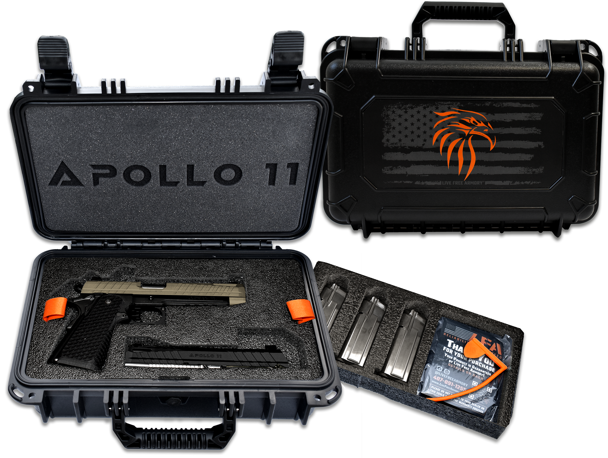 LFA LFAPF712086 APOLLO 11 COMBO CMPT BLK/FS FDE