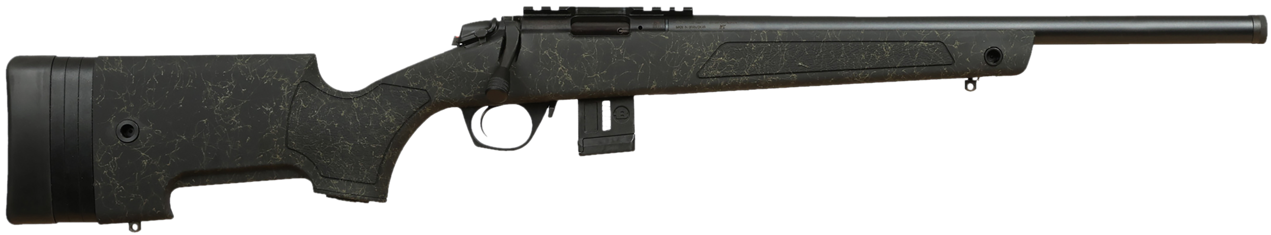 BERGARA BMR011 BMR 17HMR STL BL 18 5R GRN/BK