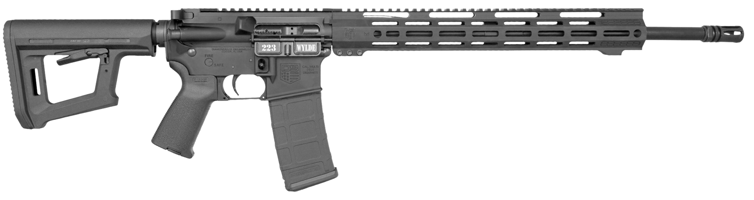 DIA DB1720H002 223W DB15 18 30R MLOK BLK
