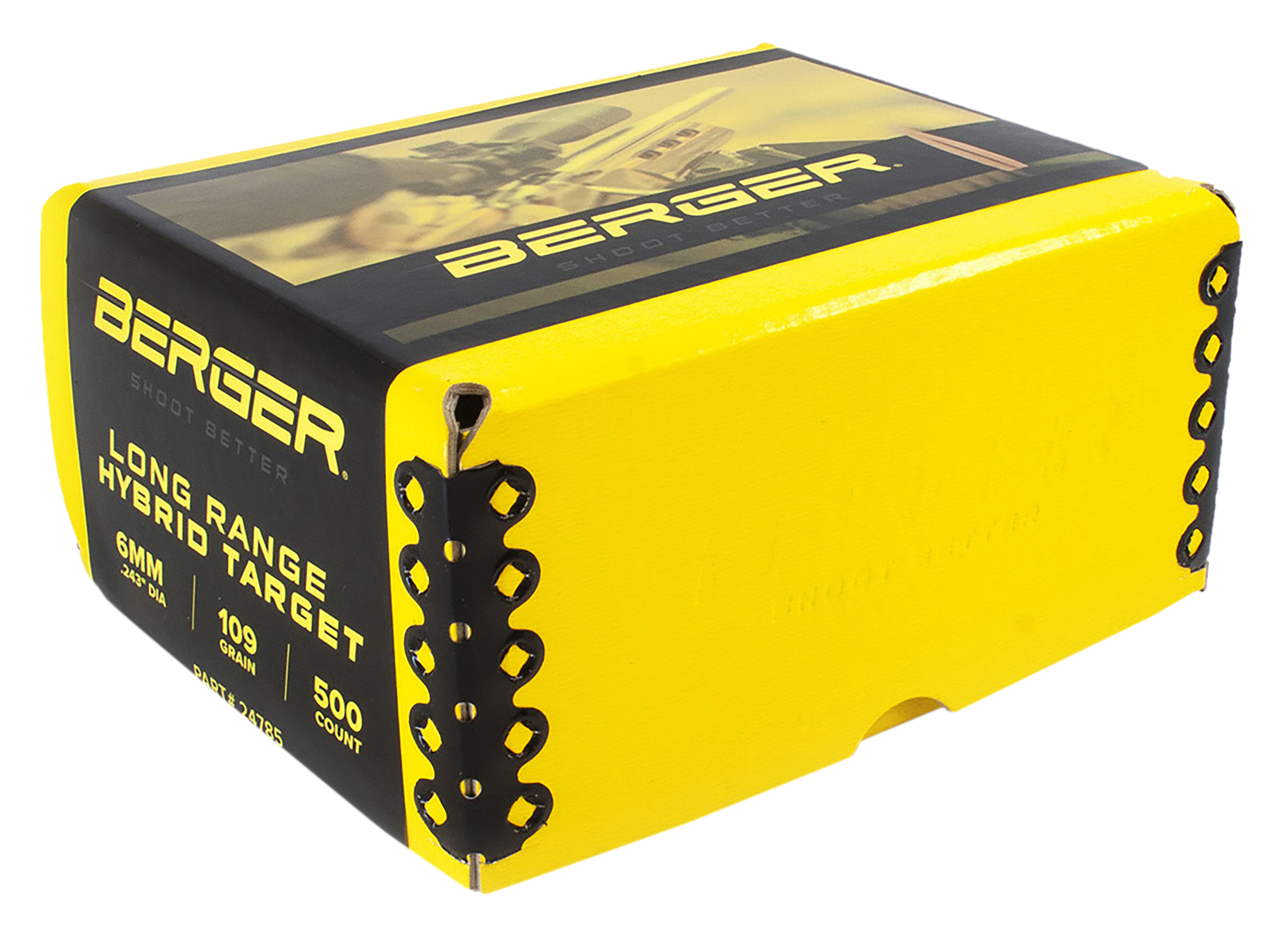 BERG 24785 BULL .243 109G LR HYB TGT 500