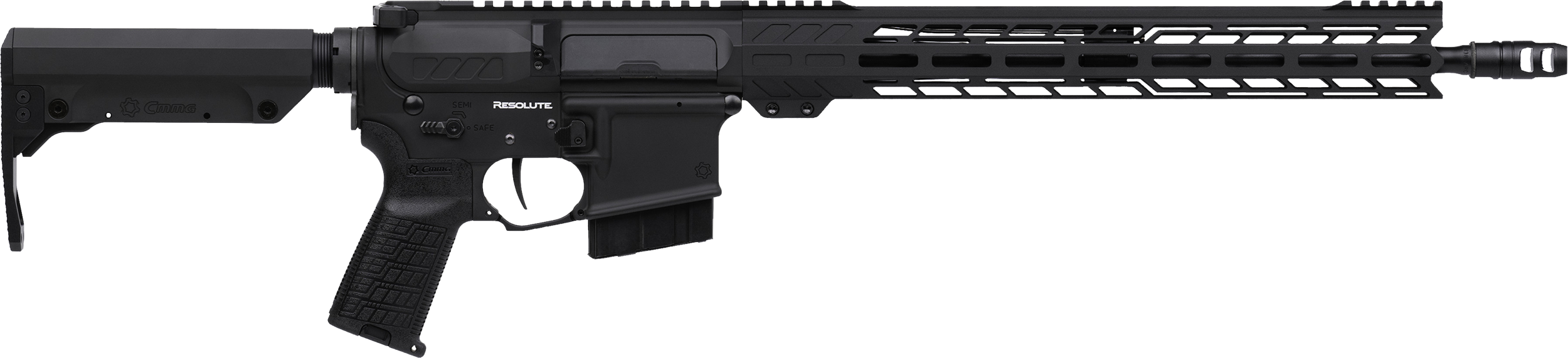 CMMG 34A120F-AB RESOLUTE MK4 338ARC 16.1 ARMBLK