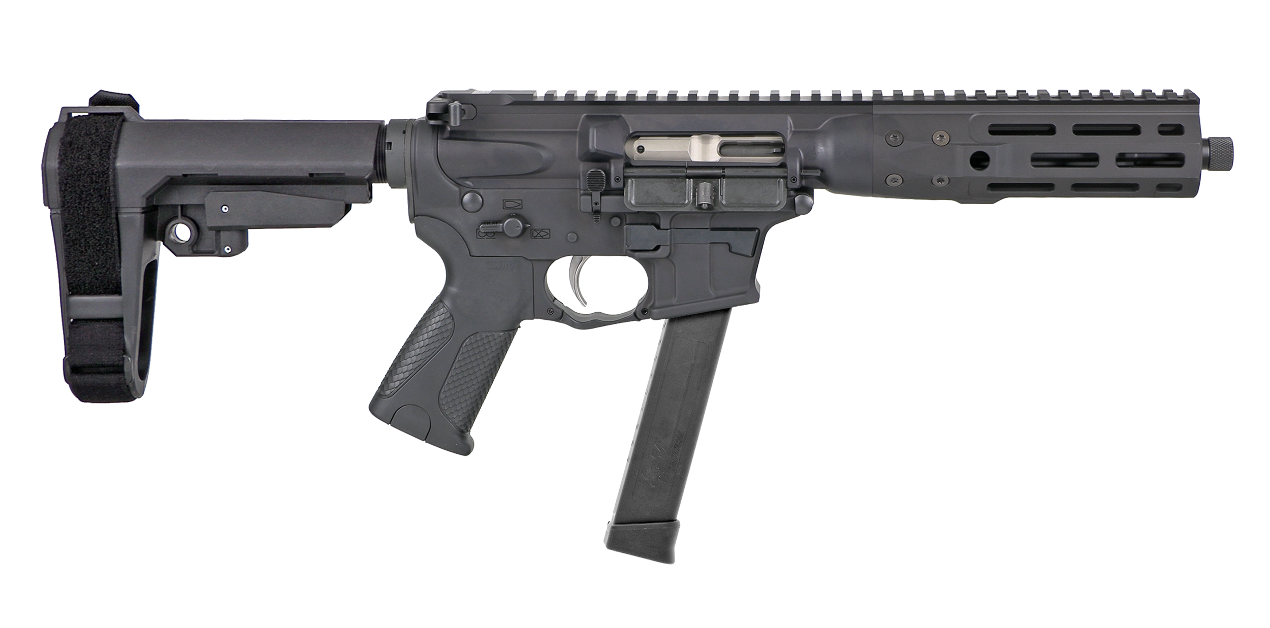 LWRCI ICP9B8SBA3 IC-9 9MM 8.5 BLK BRACE