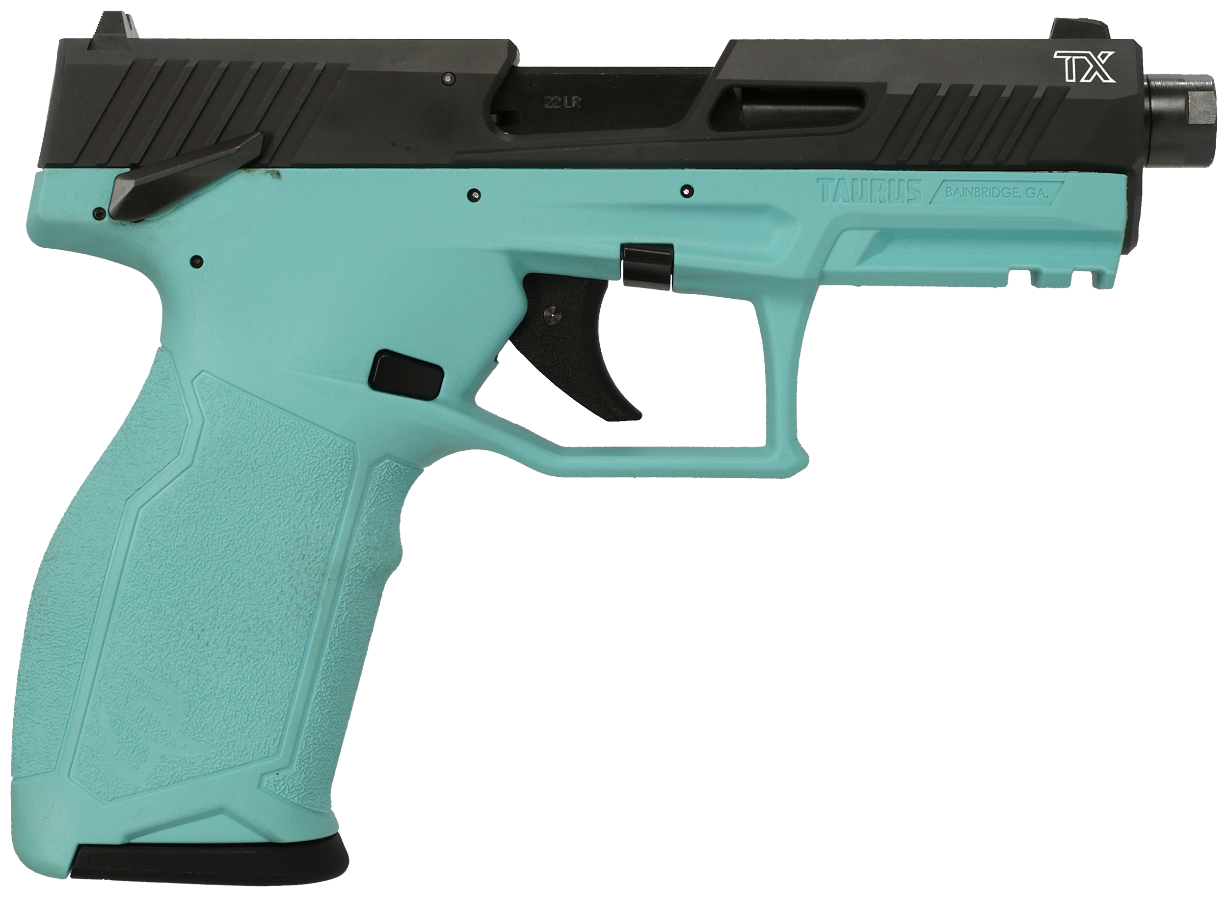 TAU 1-2TX22141C-10 2TX22 22LR 4.6 10R CYAN/BK