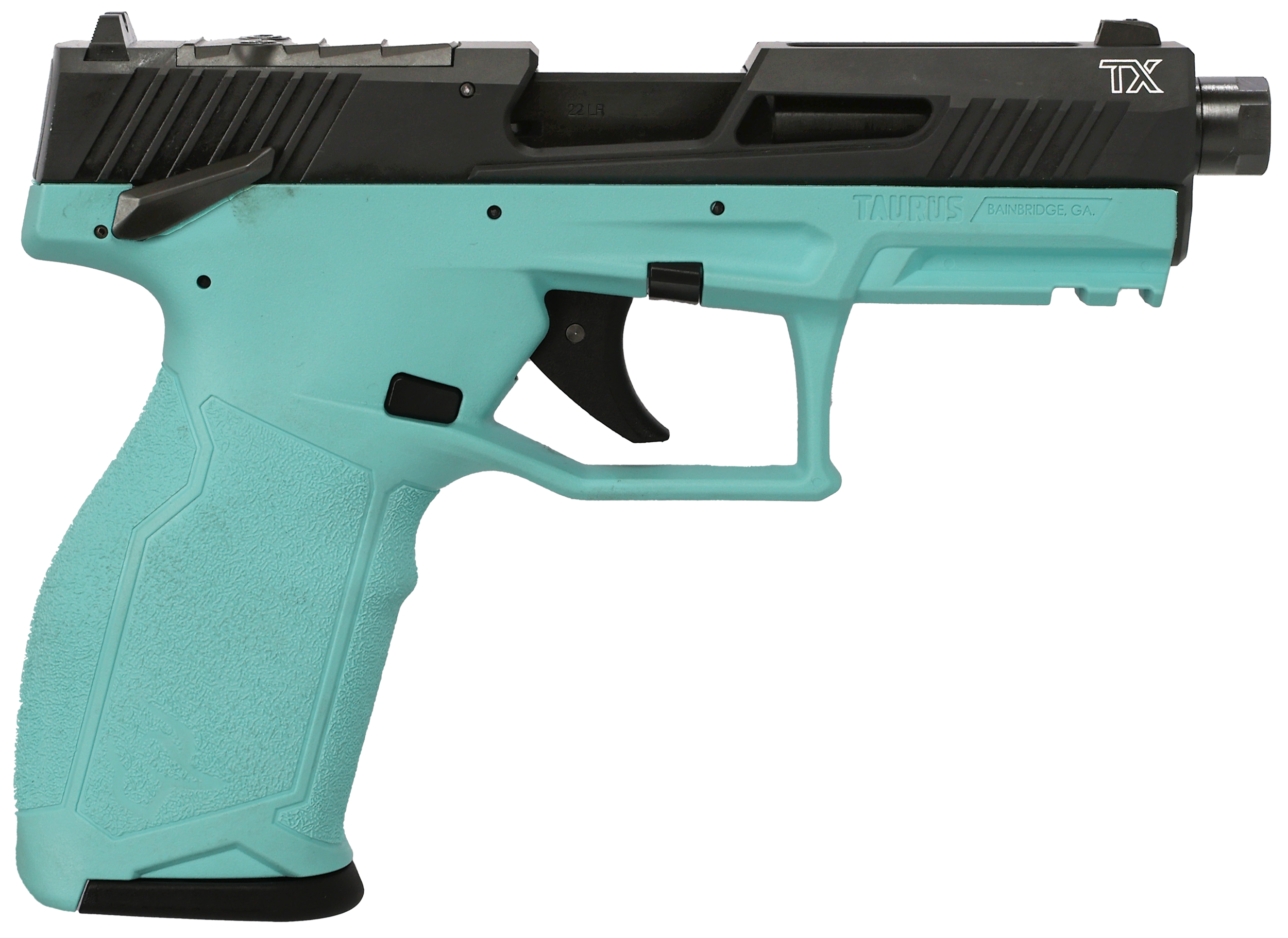 TAU 1-2TX22P141C-10 2TX22 22LR 4.6 10R OR CYAN/BK