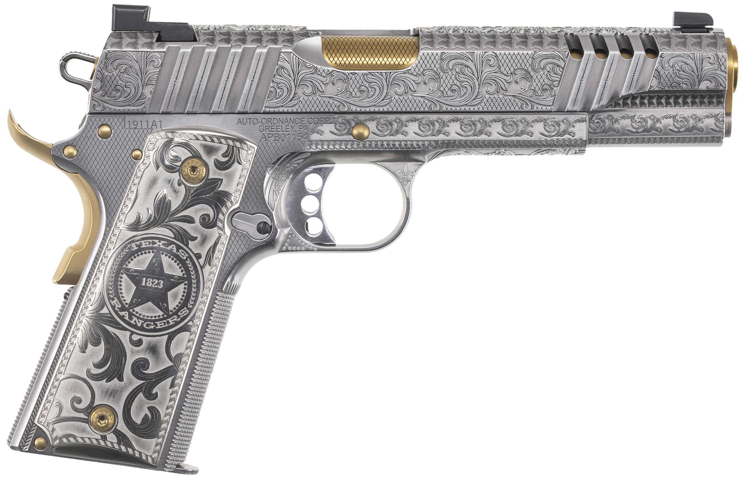 AUTO 1911TCAC17 1911 45 TEXAS RANGER SPECAL ED