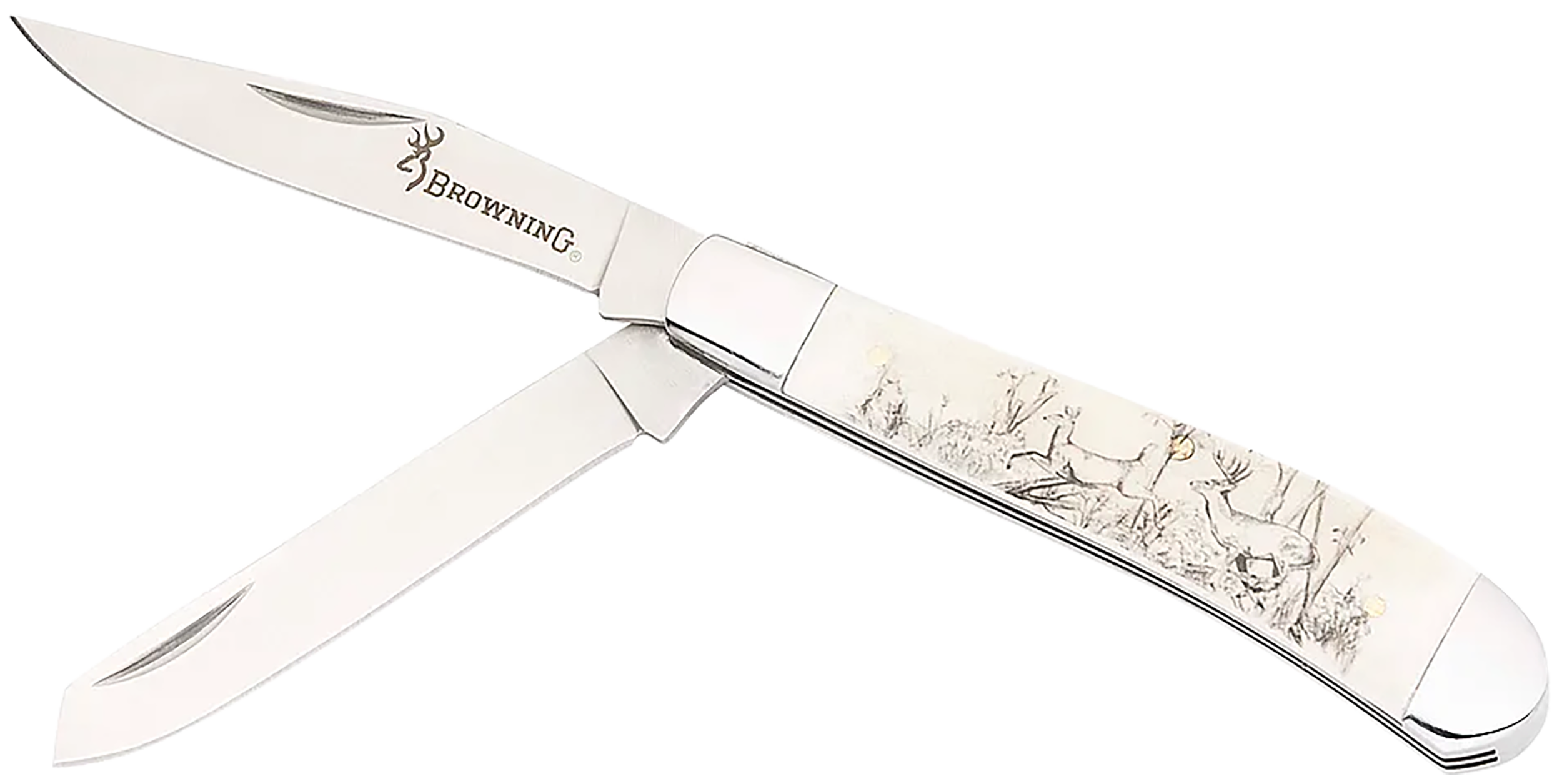 BRN 3220578B KNIFE WHITETAIL TRAPPER BOX