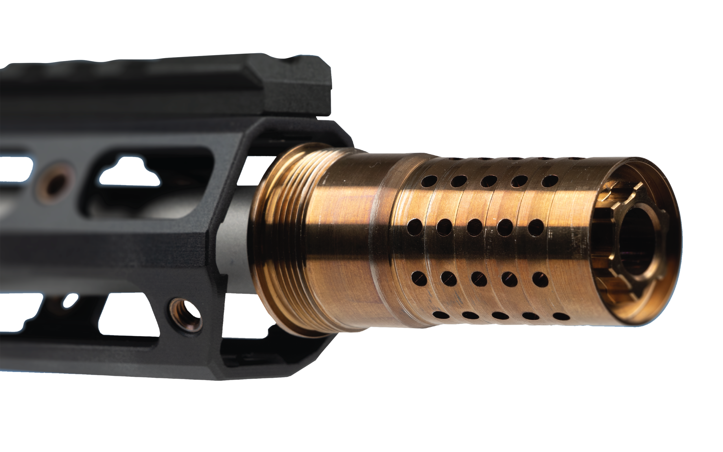 Q CB-5/8-24-8.6 MUZZLE BRAKE 5/8-24 8.6BLK