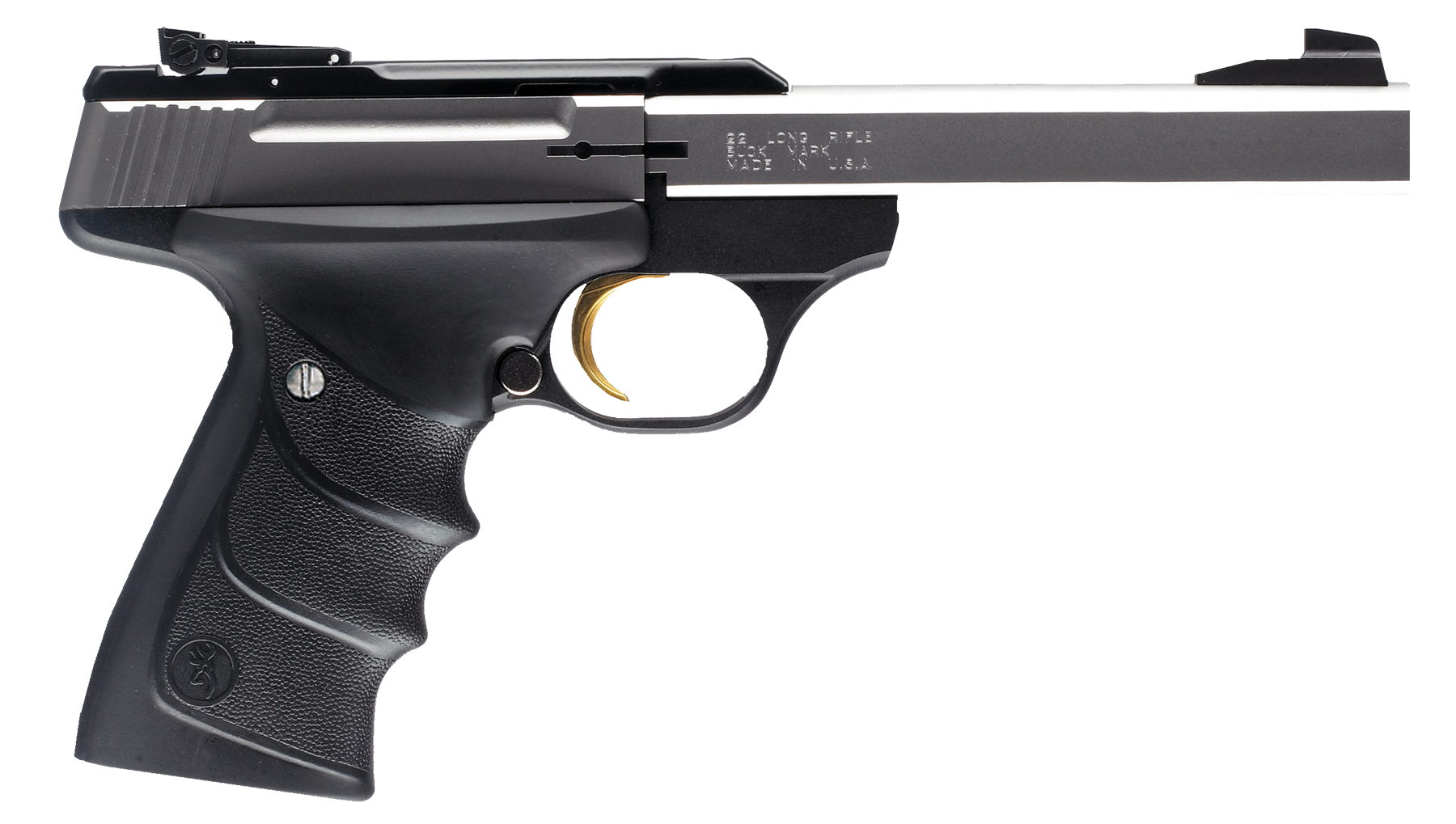 Browning Buck Mark Standard URX Pistol - .22 LR 10+1 - CA Compliant - Black/Stainless