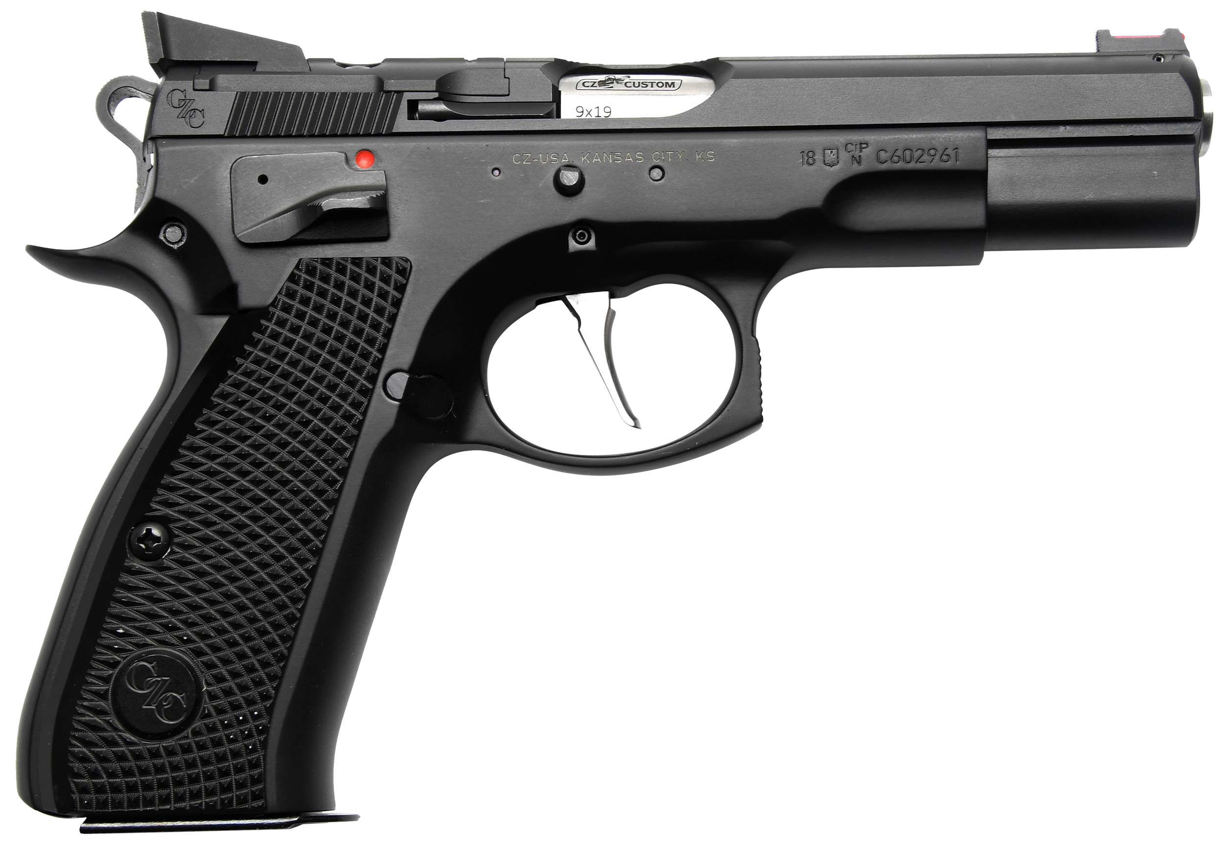 CZC 91706 75 SHADOW RDS OR 9MM 4.6 2X16R