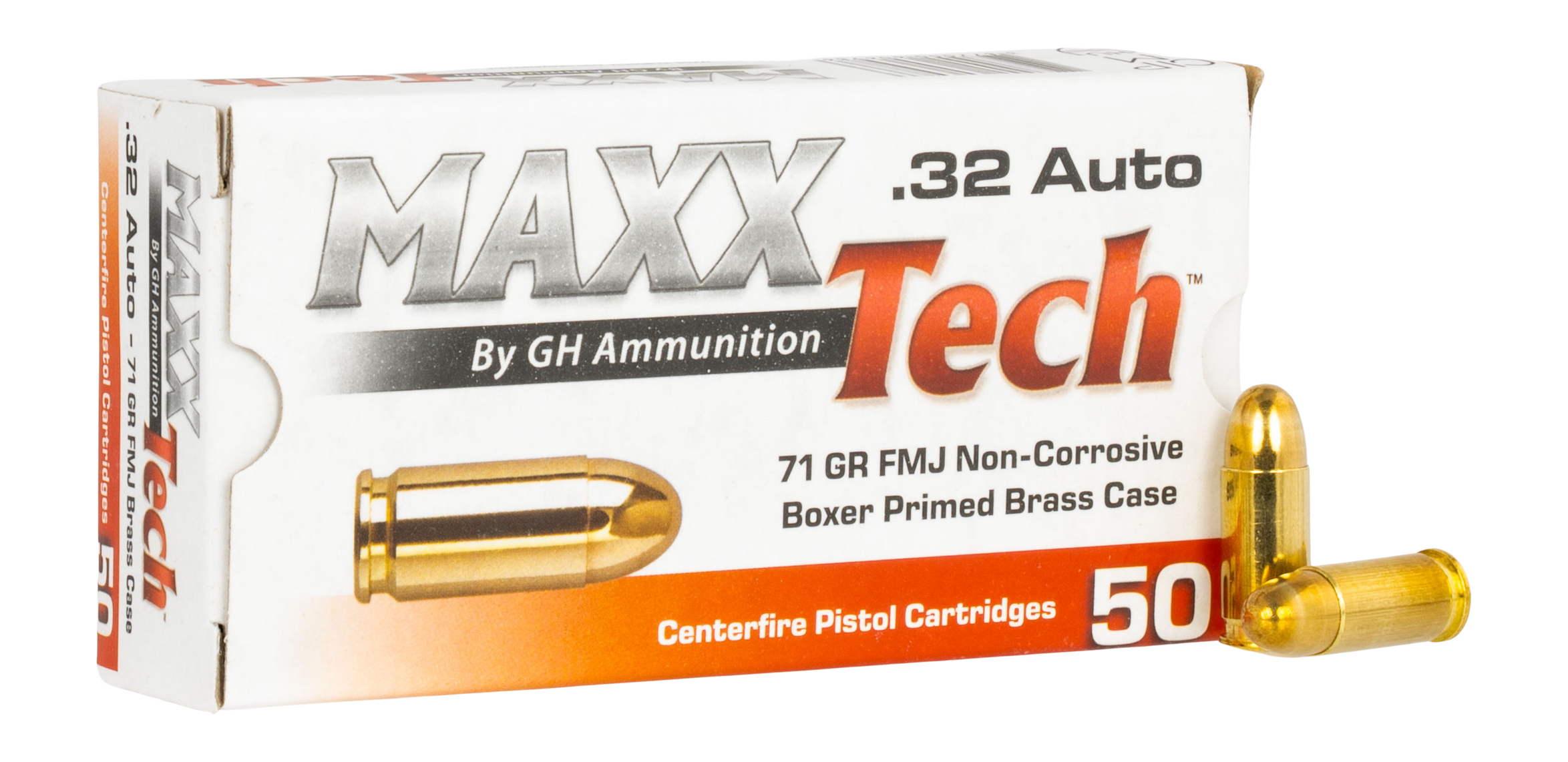 MAXXTECH PTGB32B 32ACP 71G FMJ 50/12