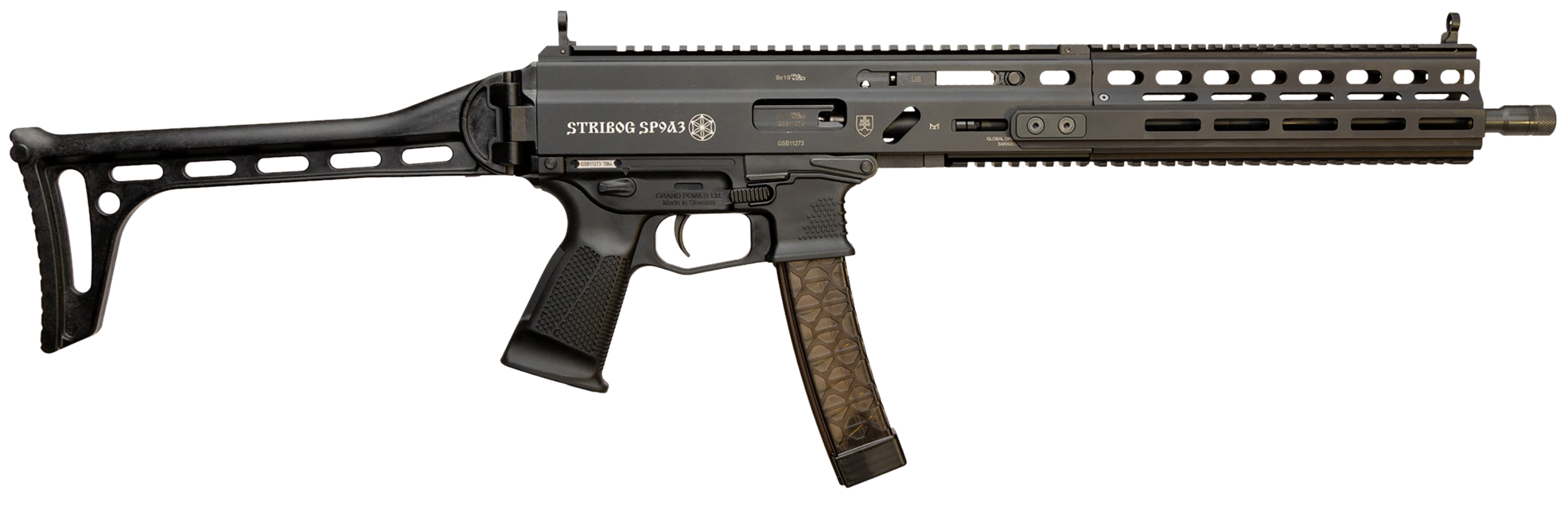 GP 810091157978 STRIBOG SP9A3 9M RFL 16" BLK