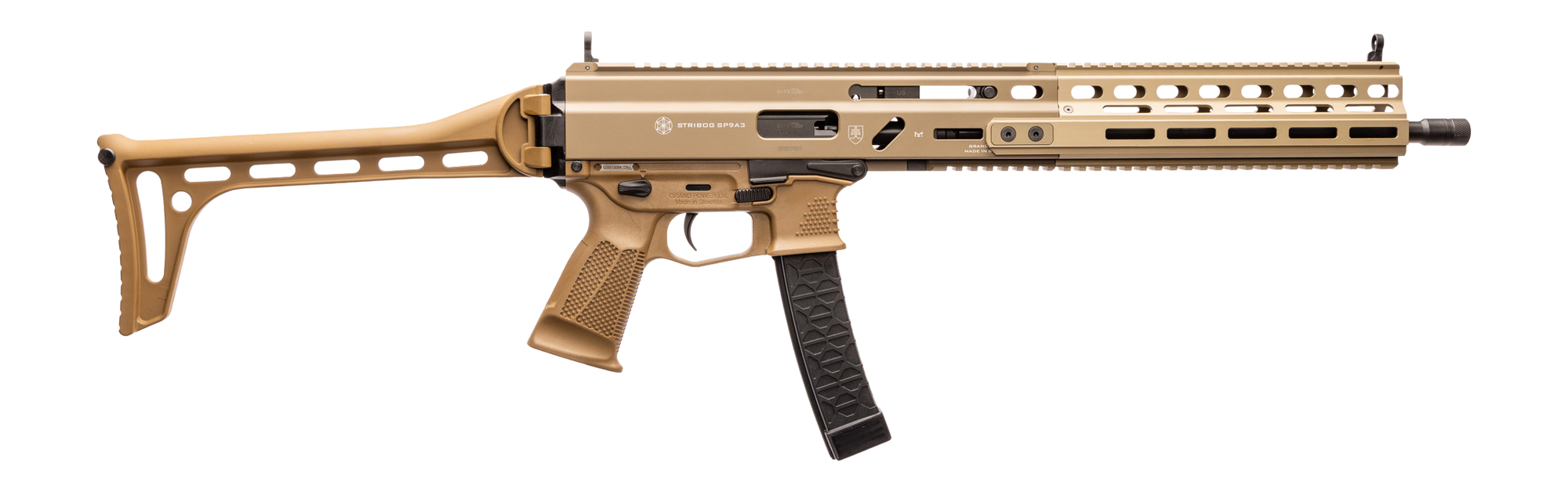 GP 810091157992 STRIBOG SP9A3 9M RFL 16" FDE