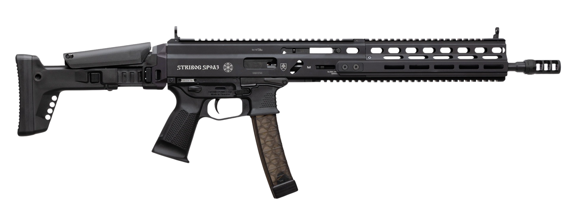 GP 810091158005 STRIBOG SP9A3 9M RFL ENHC BLK