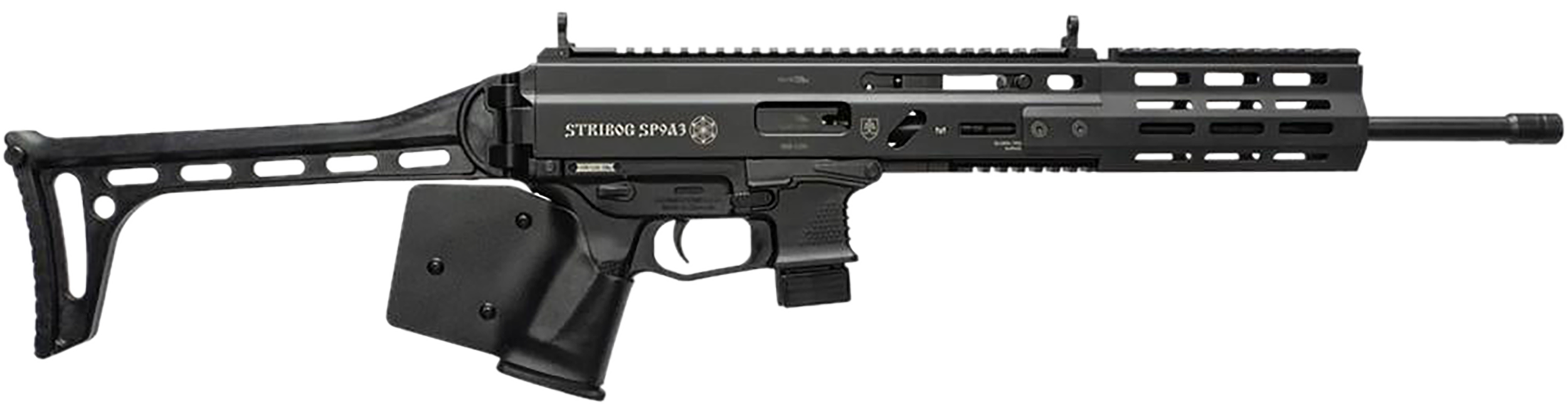 GP 810091158166 STRIBOG SP9A3 9MM RFL *CA* BLK