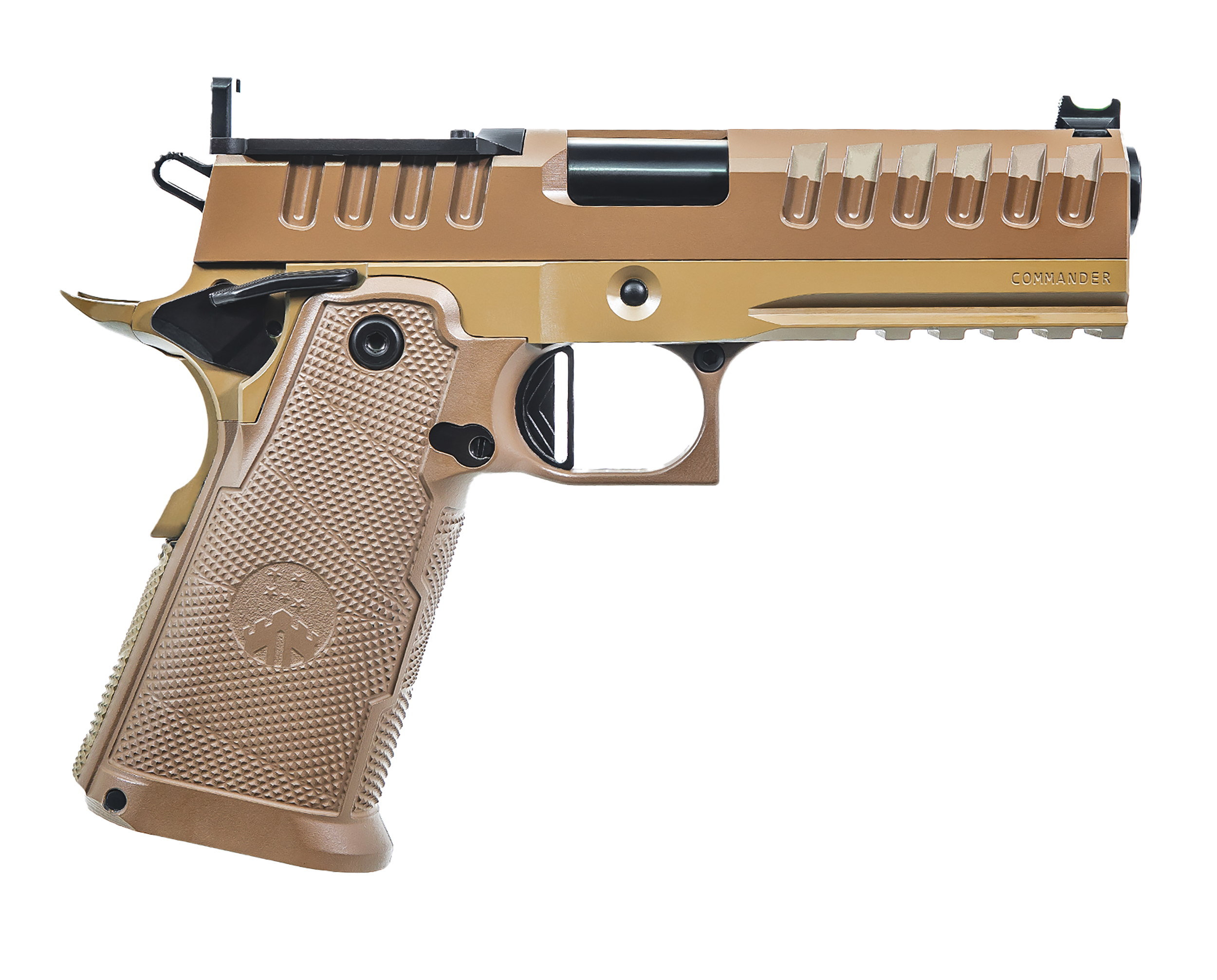 WT APACHE-9MM-CMNDR-FDE 1911 9MM 4.25 3X17R FDE