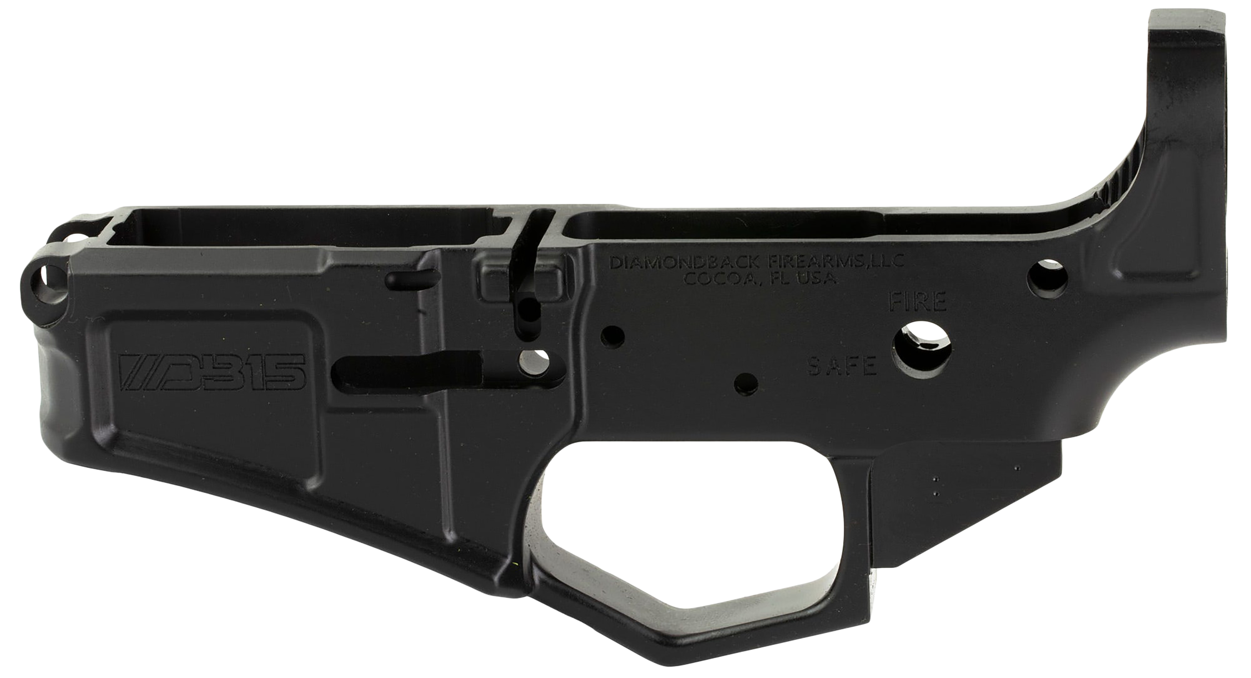 DIA DB2228R001 DB15 LOWER RECEIVER MLT CAL BLK/GL