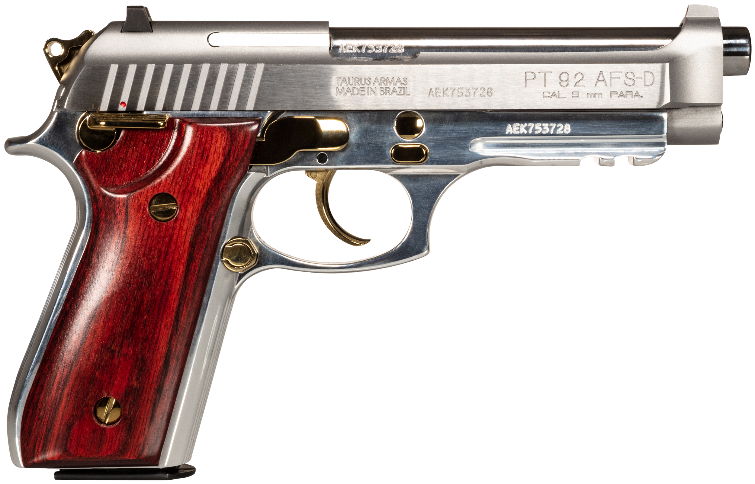 TAU 1-920159GLD-HW1 92 9MM 5 17R SS/GLD/WD