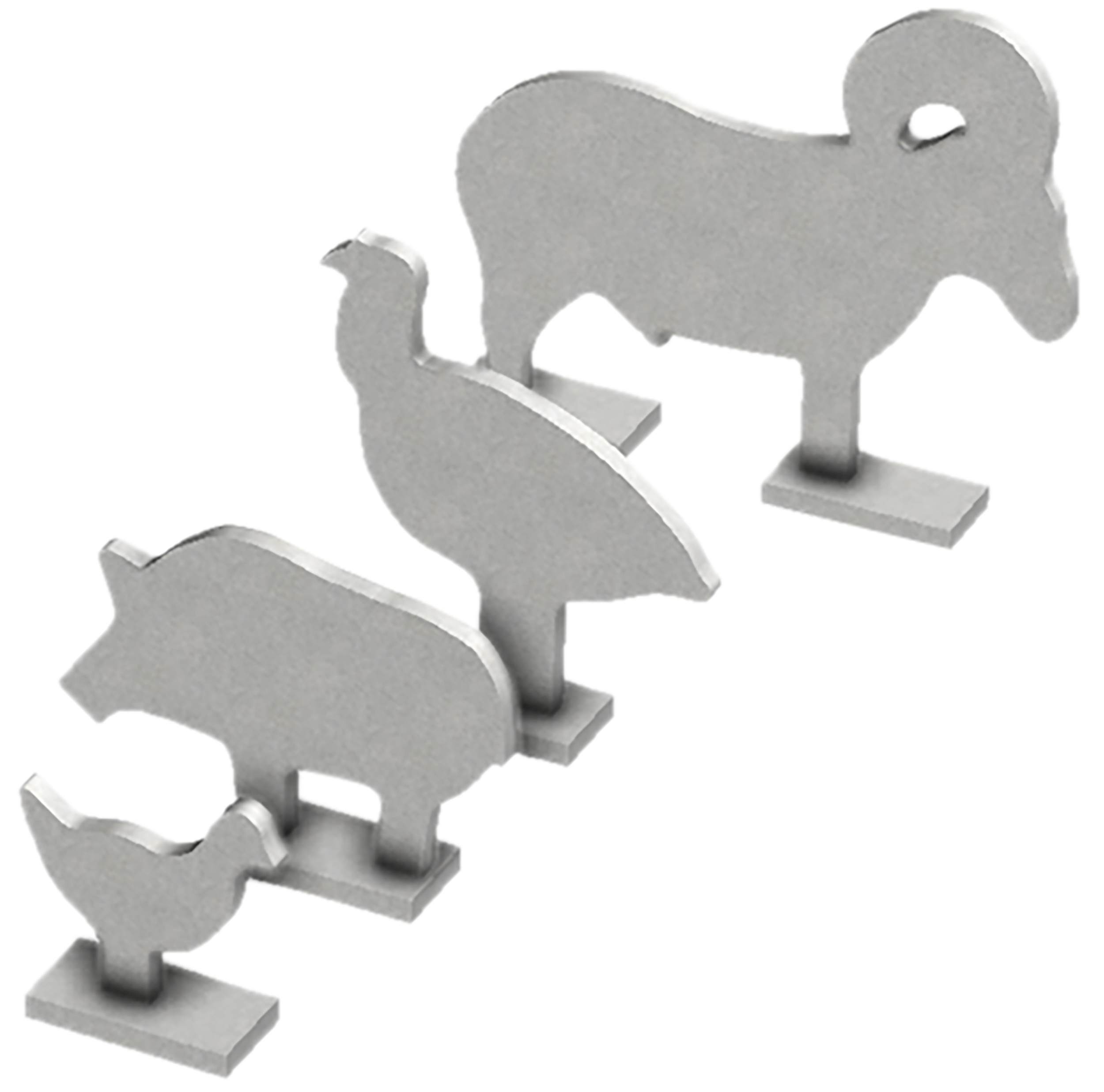BIR 47422 SILHOUETTE KNOCK OVER TARGETS