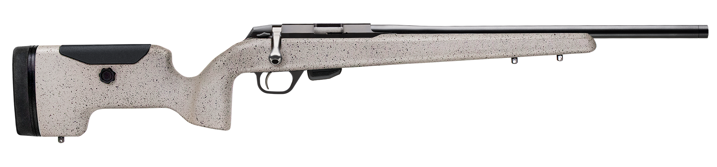 Tikka JRT1XU300SB T1X UPR 122 LR 10+1 16" Black Threaded Barrel, Black Drilled & Tapped Steel Receiver, Desert Sand Textured Fixed Carbon Fiber/Fiberglass Stock, Right Hand