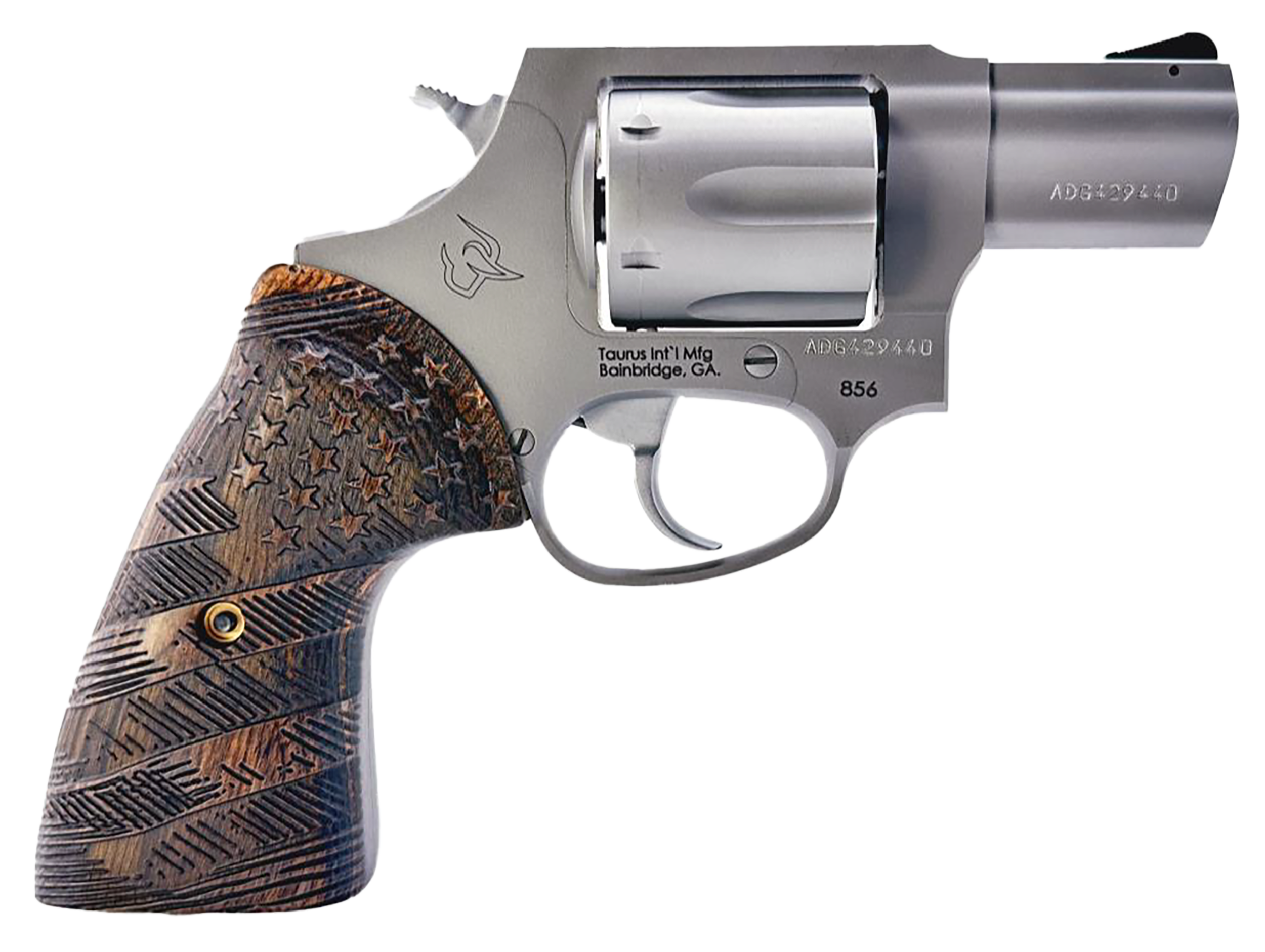 TAU 2-85629-US2 856 38SP 6S SS WOOD GRIP