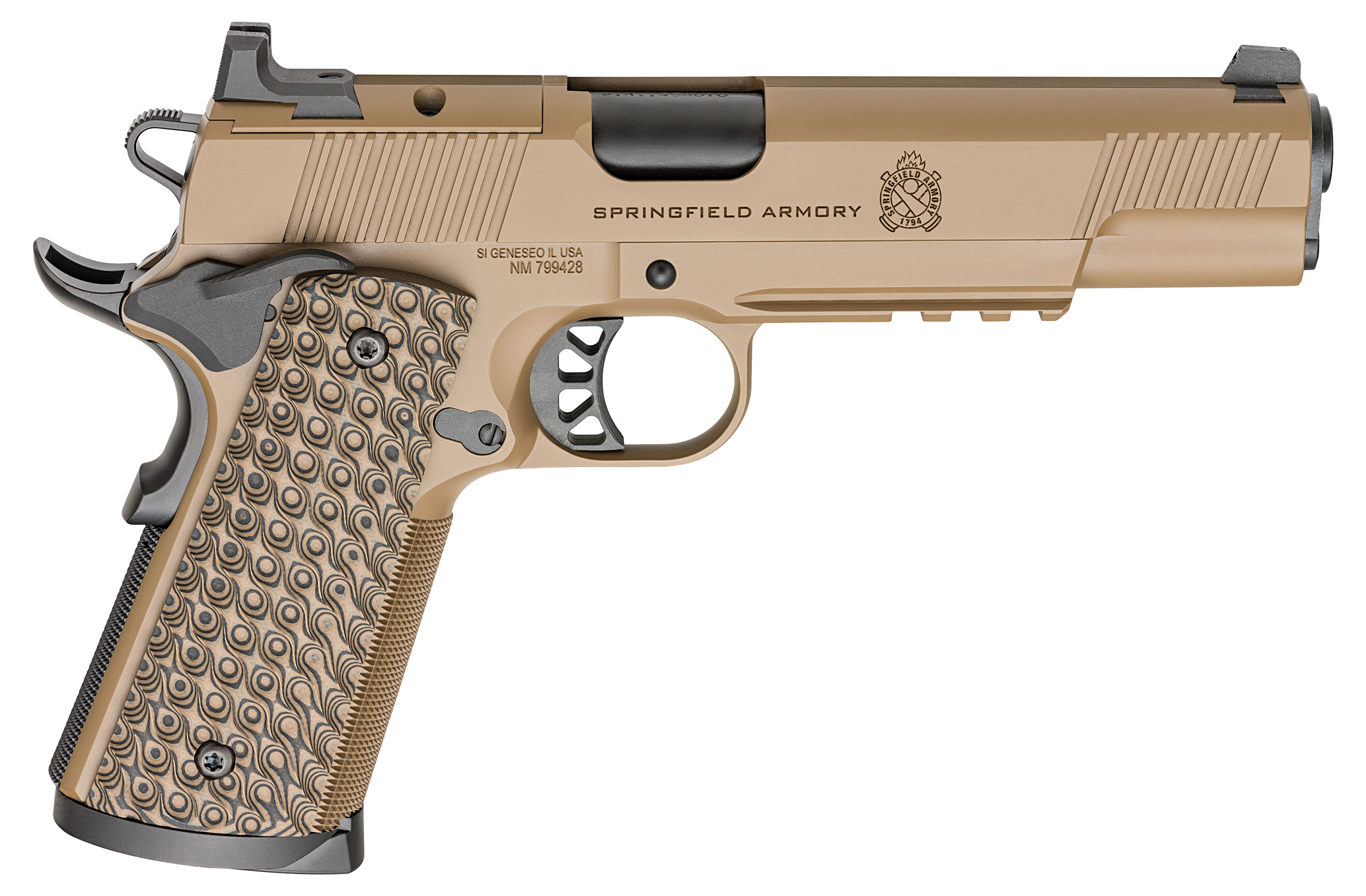 SPG PC9125LRCBAOS 45 TRP 1911 LTRL 5 8R COY
