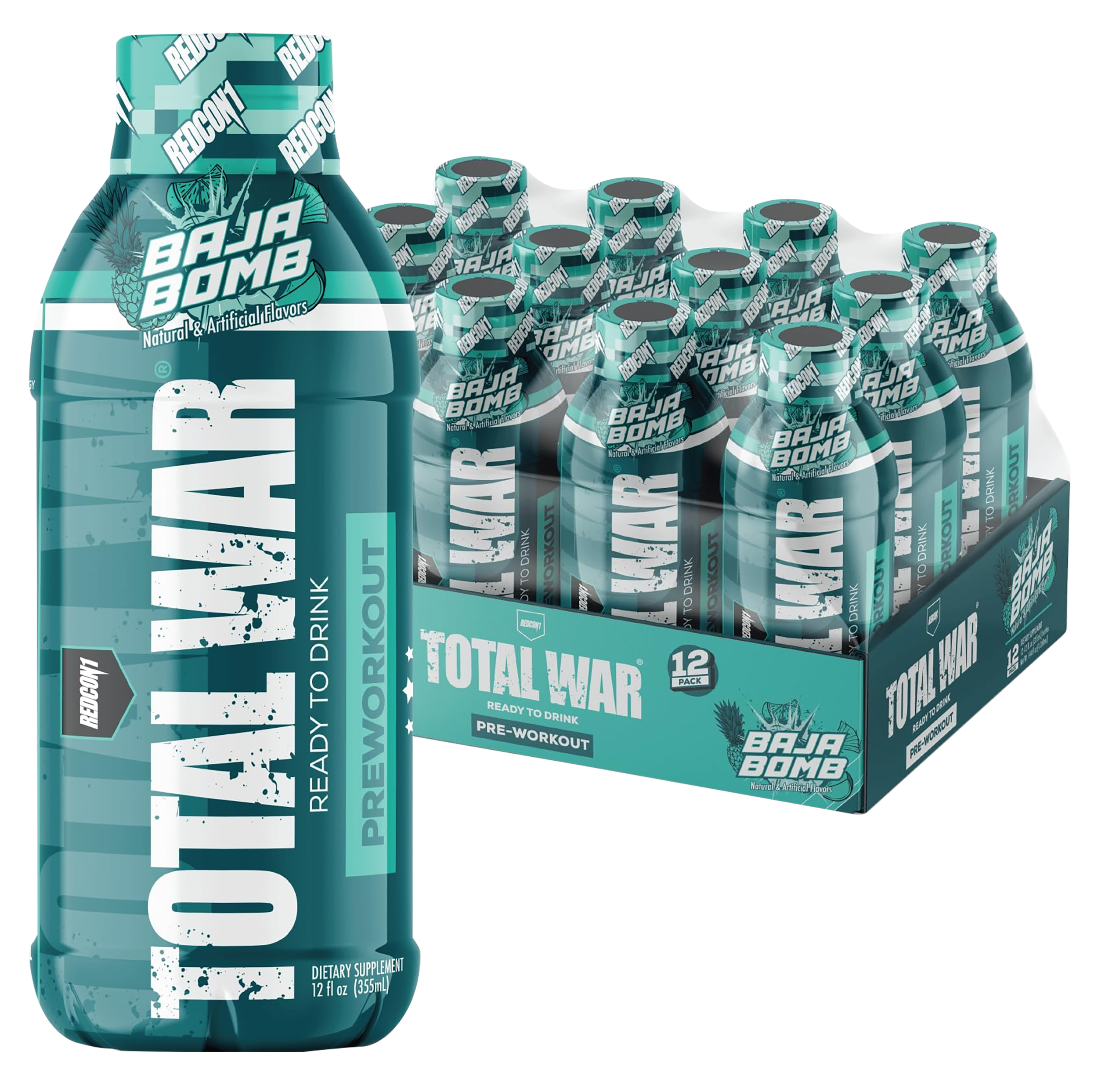 REDCON1 RC1-TWRTD-BB-12 TOTALWAR RDY2DRINK BAJA B