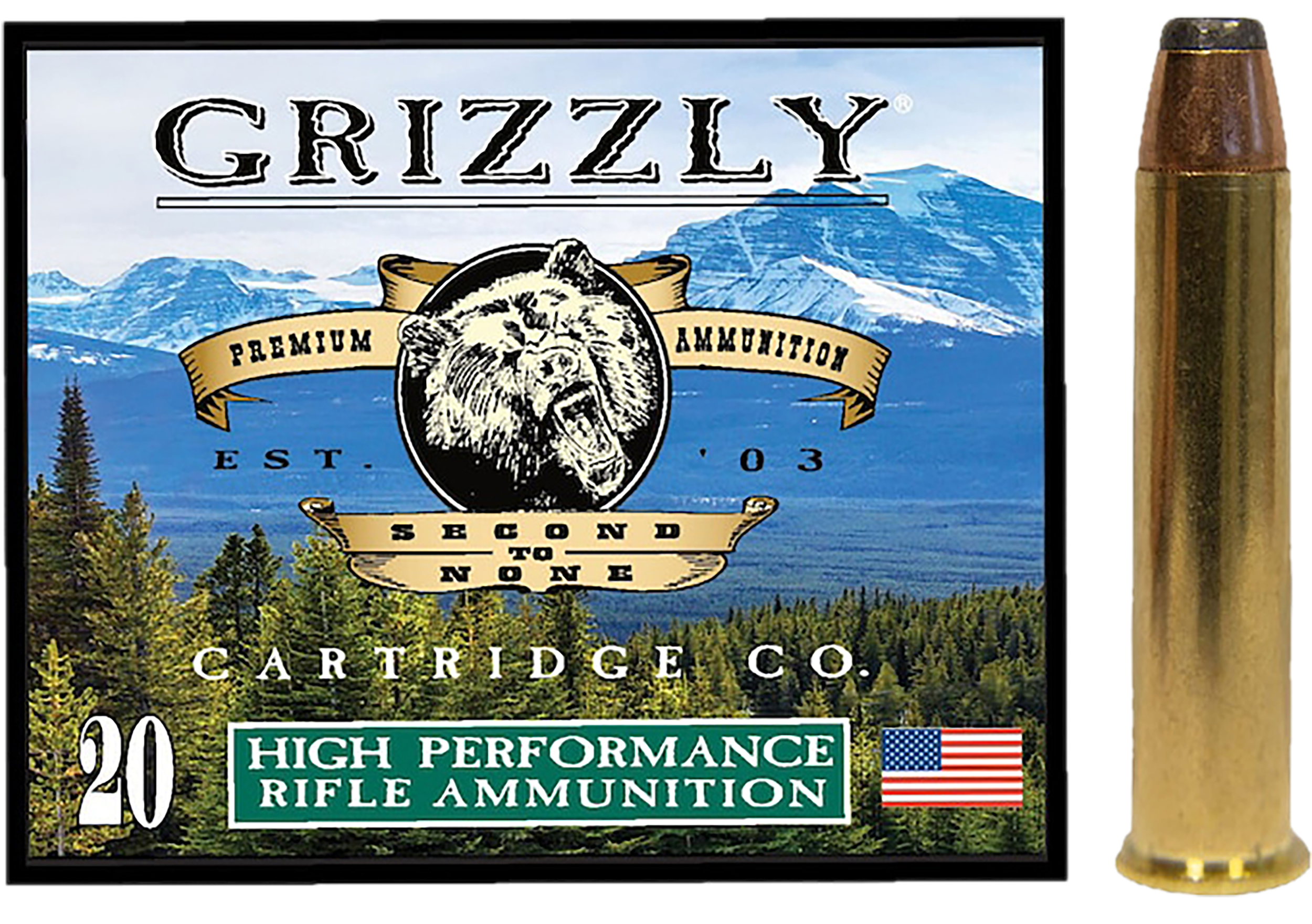 GRIZZLY GC45/70+P2 45-70+P 300GR JHP 20/10
