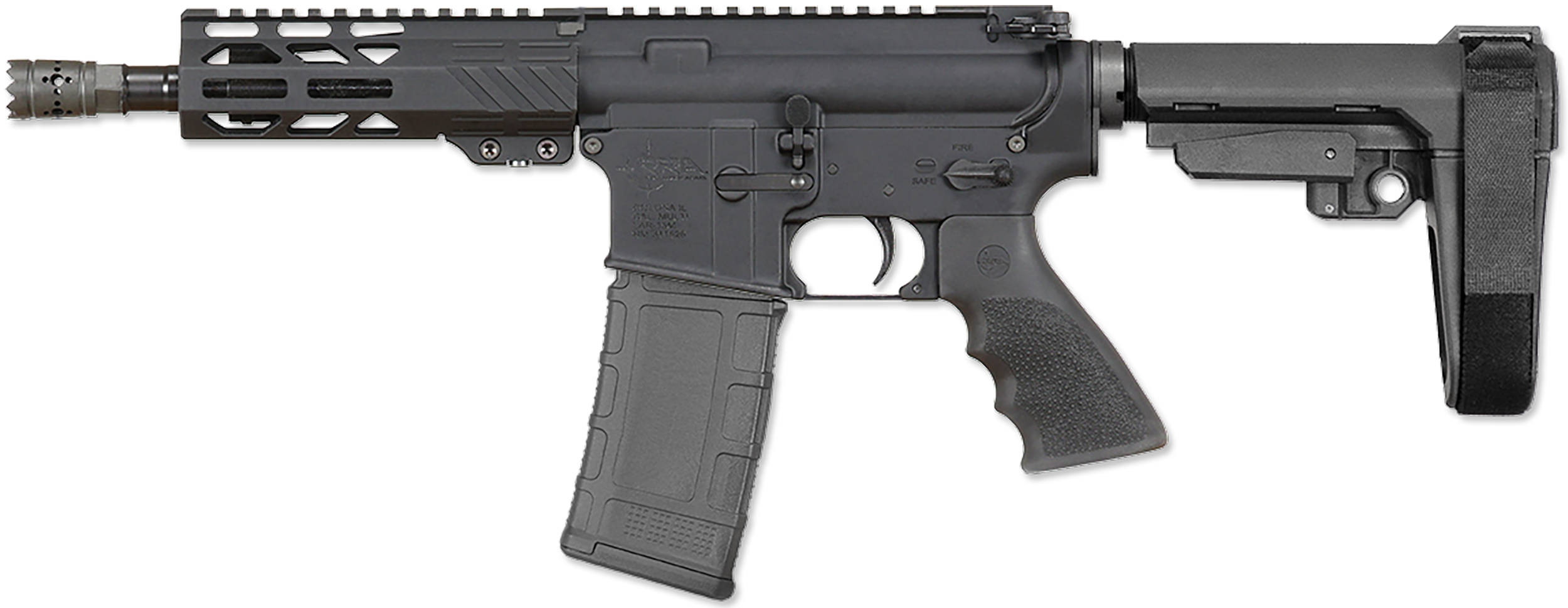 RRA BLK2132 LAR-15M 300AAC 8IN SB3 ARM BRACE