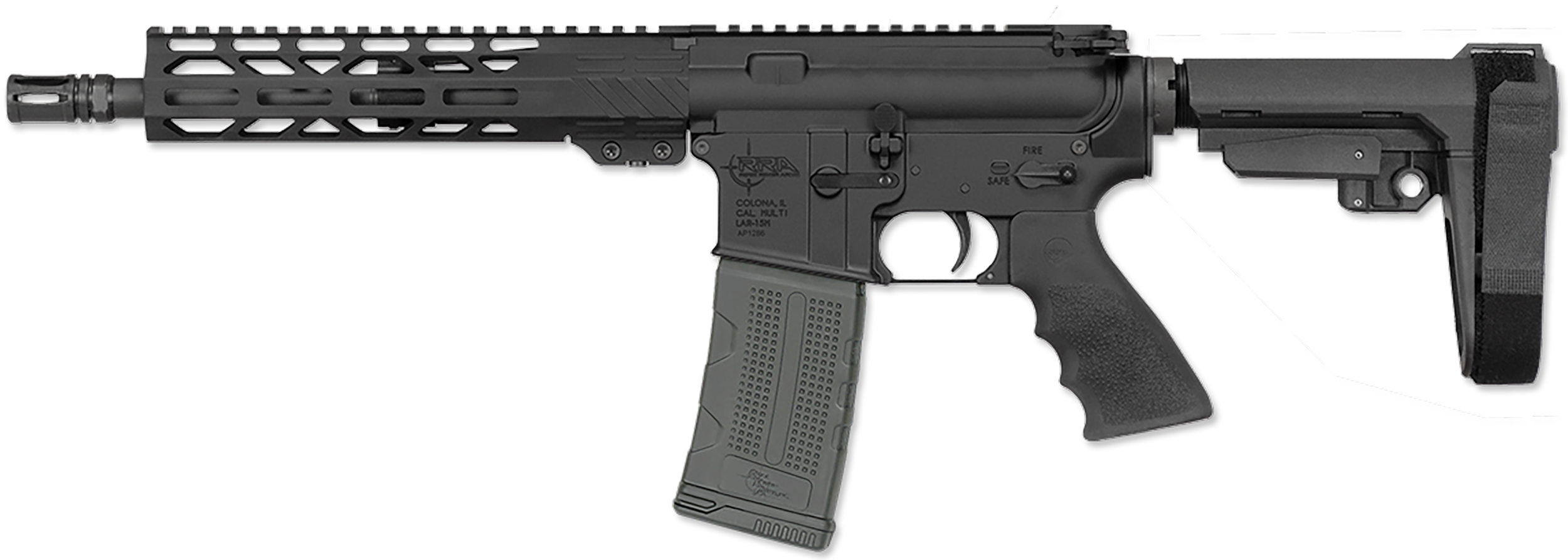 RRA BLK2142 LAR-15M 300AAC 10.5 SB3 ARM BRACE