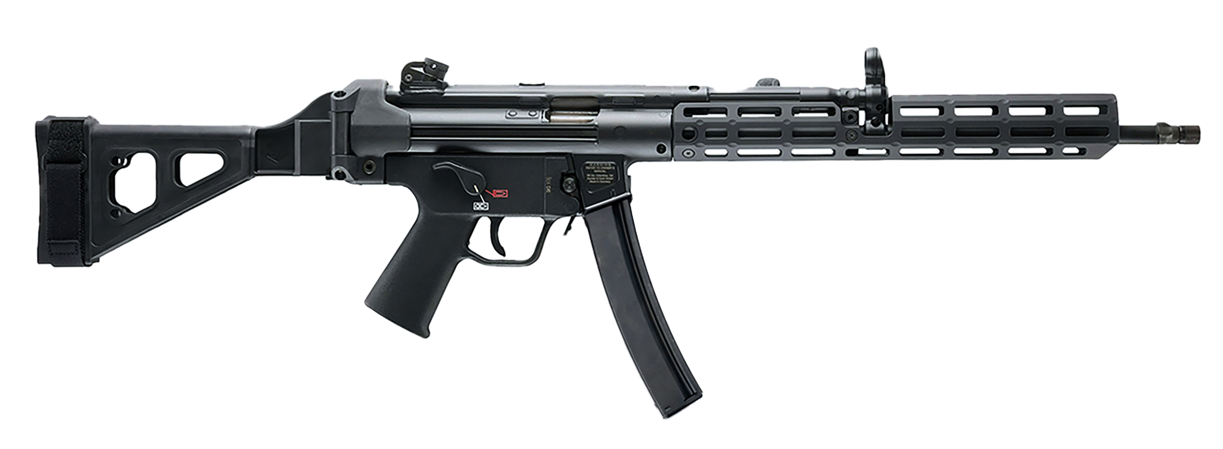 HK 81001191 PI SP5L MI HNDGRD/SBT BRACE 2X10R BLK