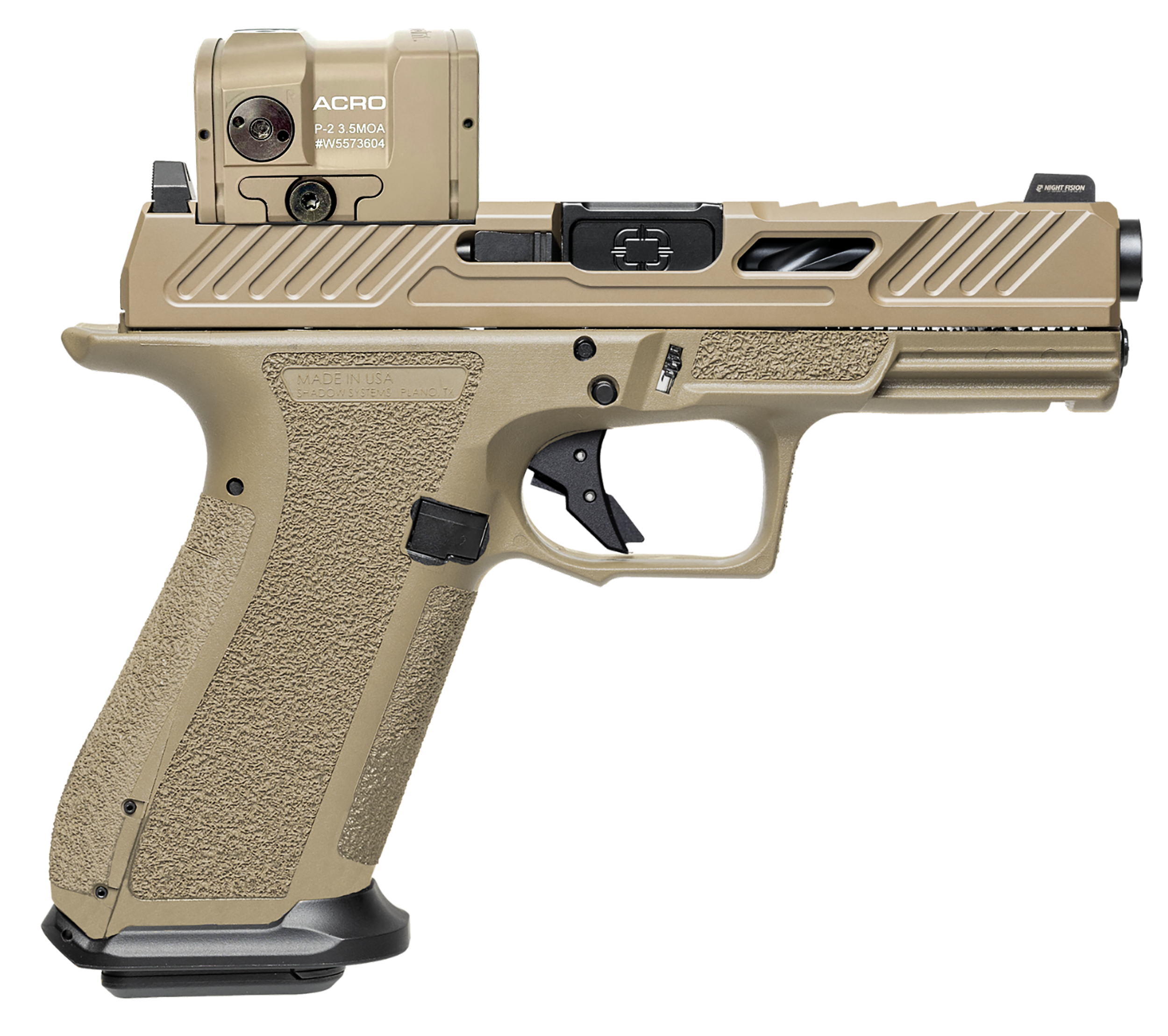 SHADOW SS-3024-AM MR920 9MM ELT OR ACRO FDE