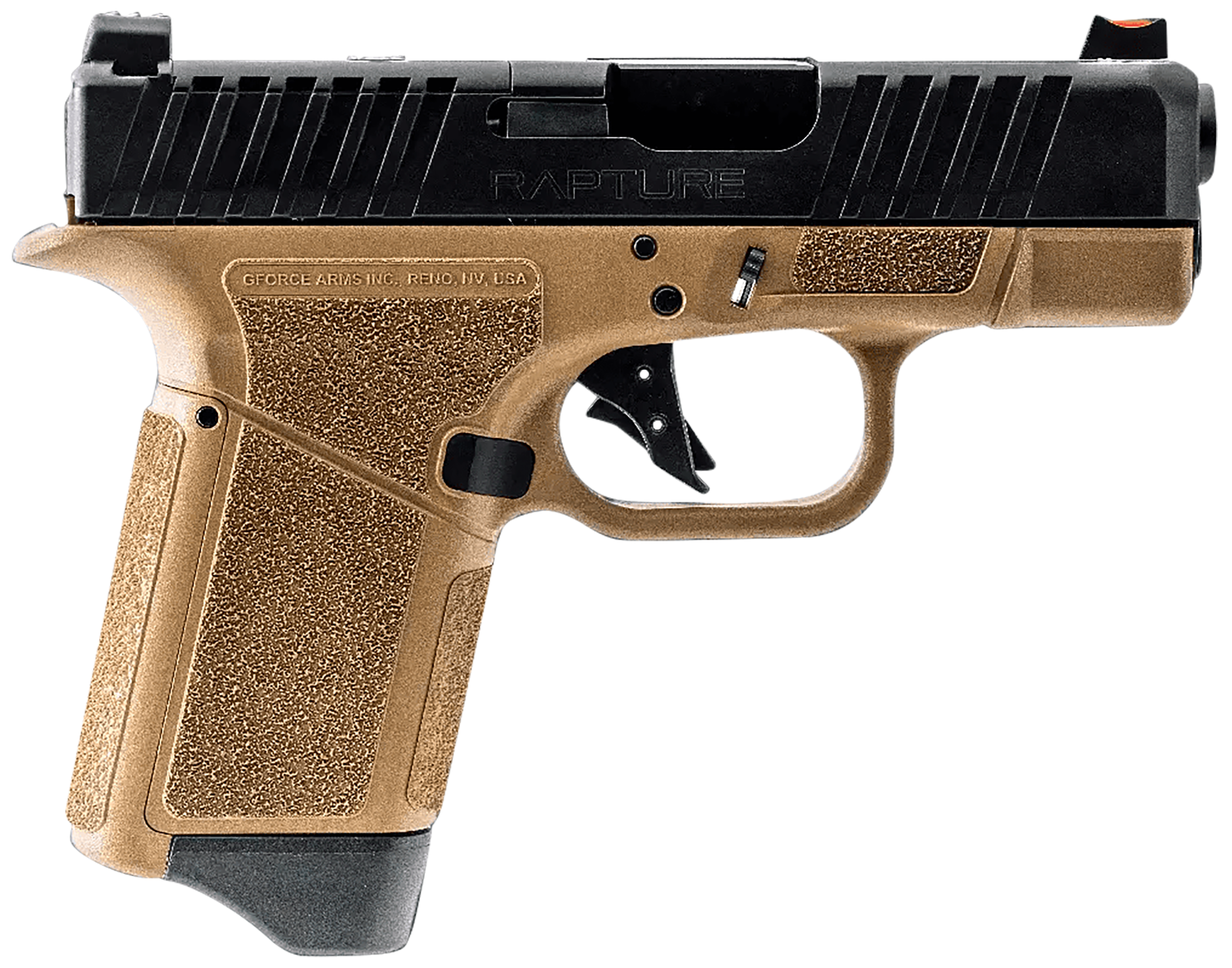 GFORCE GF932512FB GF9 9MM 3.25 12+1 FDE/BLK