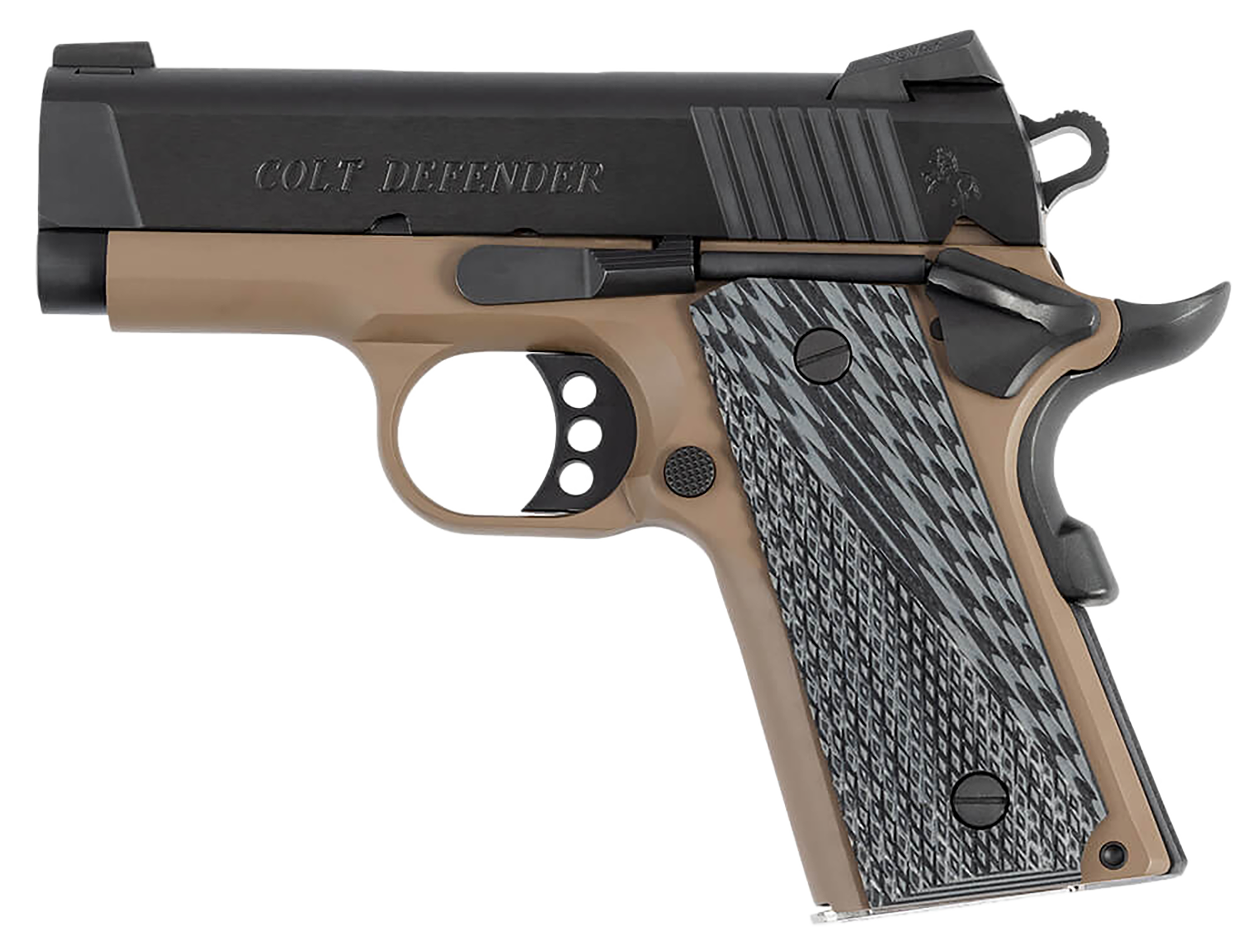 COLT O7800XE-FDE DEFENDER 45ACP 3 FDE