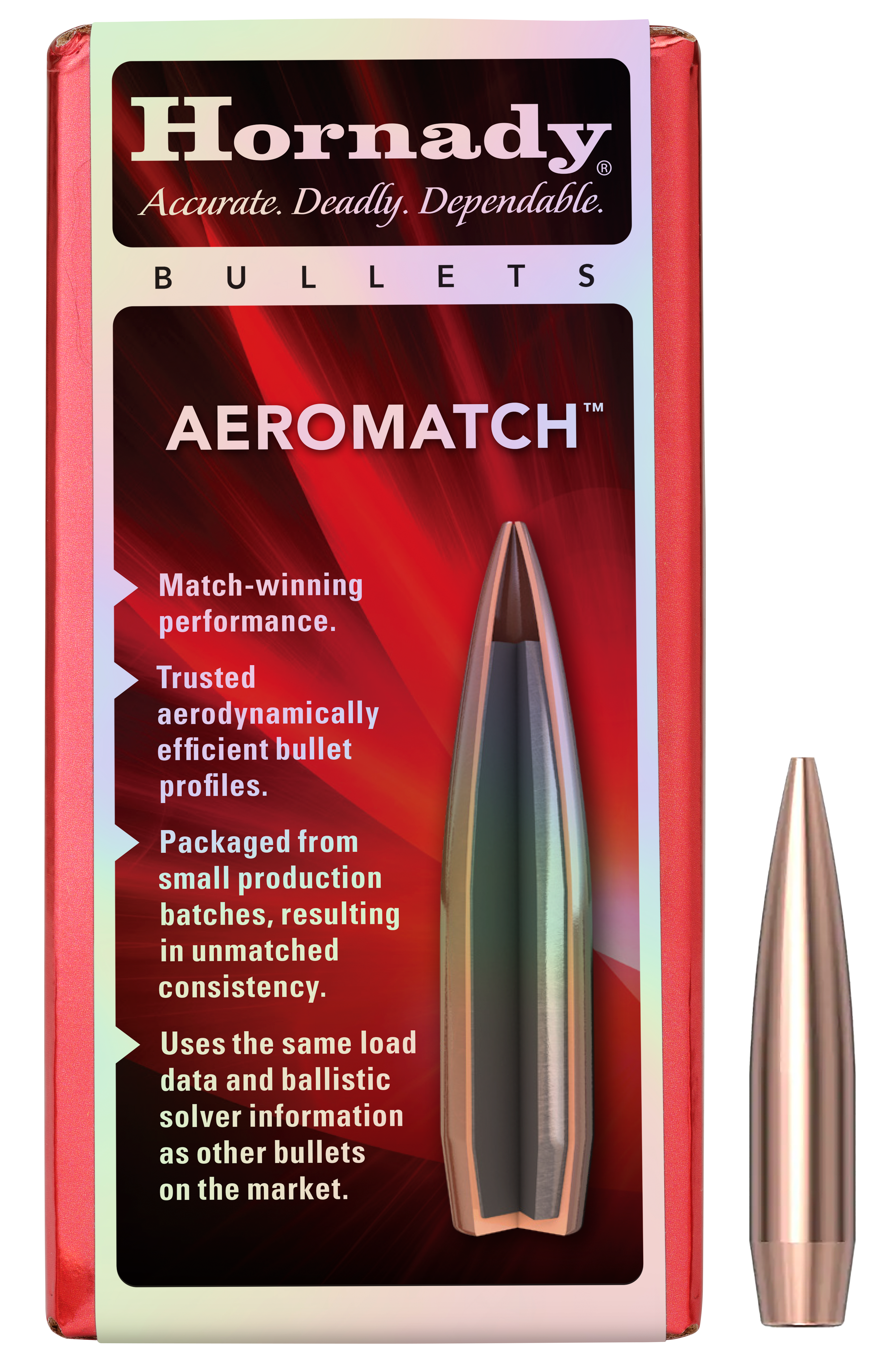 HORN 30719 BULL .308 175 HPBT AEROMATCH 100/15