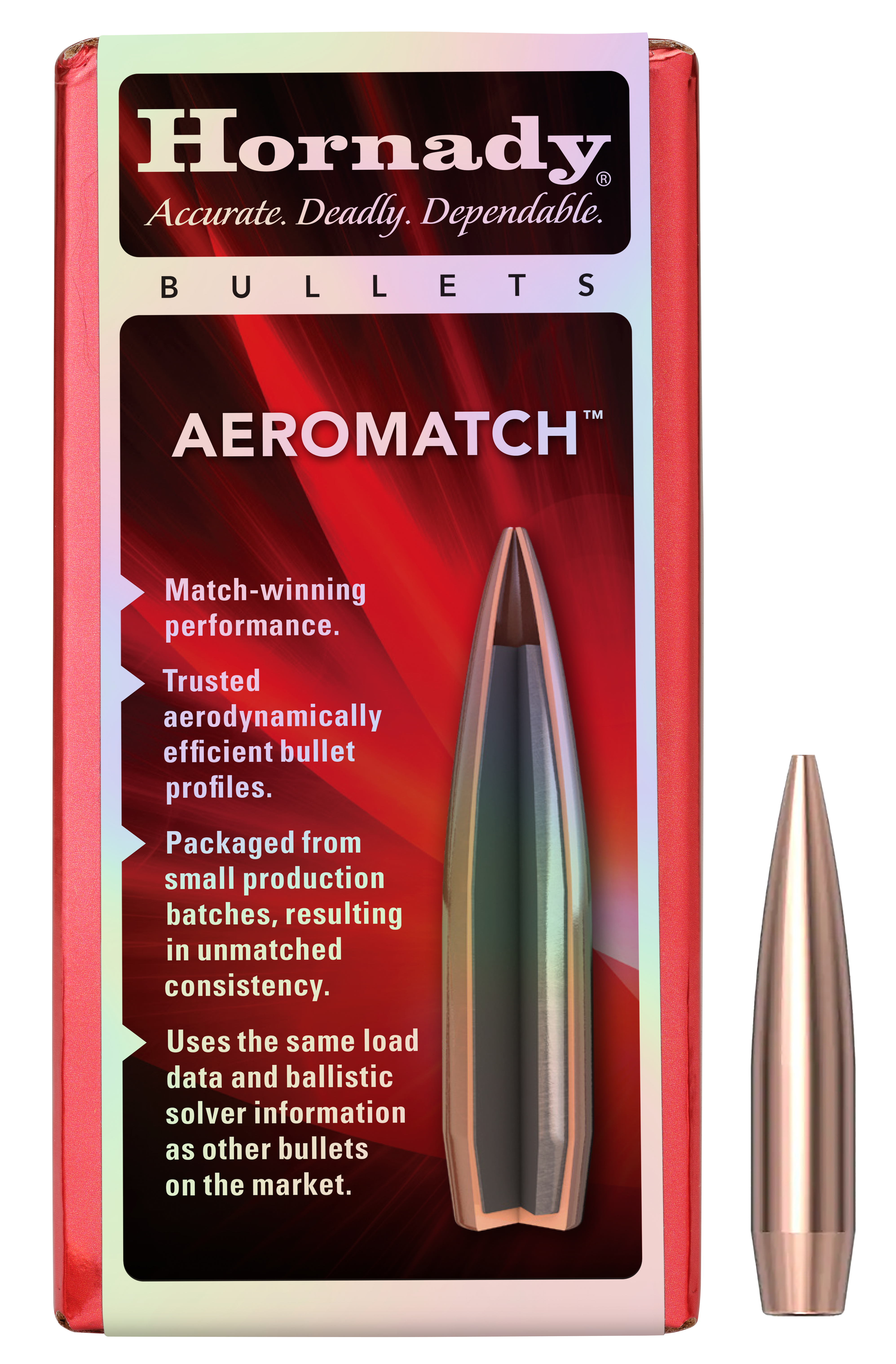 HORN 24573 BULL .243 105 HHB AEROMATCH 100/25