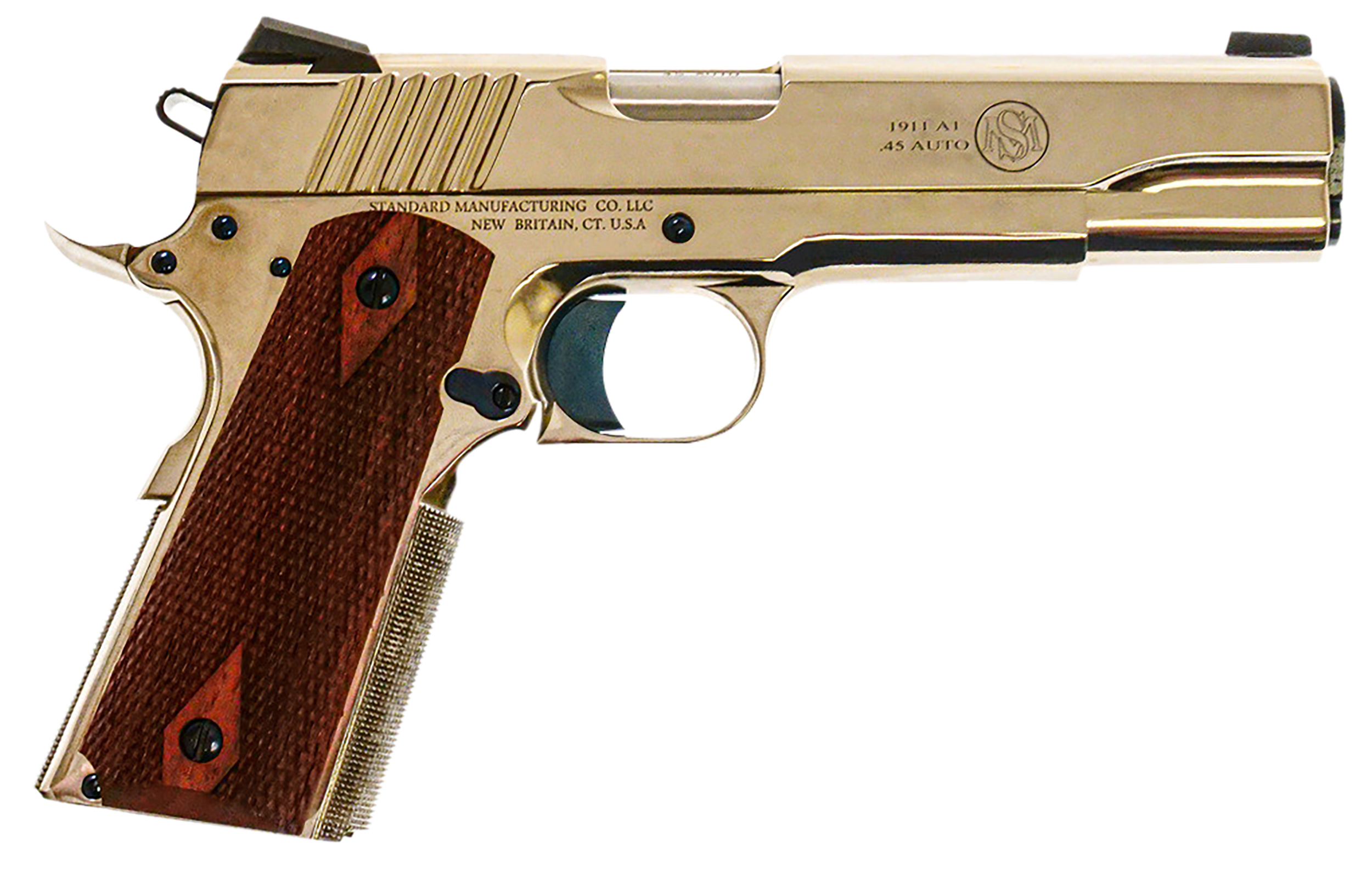 STD 1911N 1911 45A 5" NICKEL