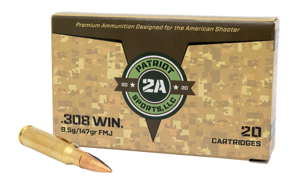 PATRIOT P308147F 308 147 FMJ 20/28