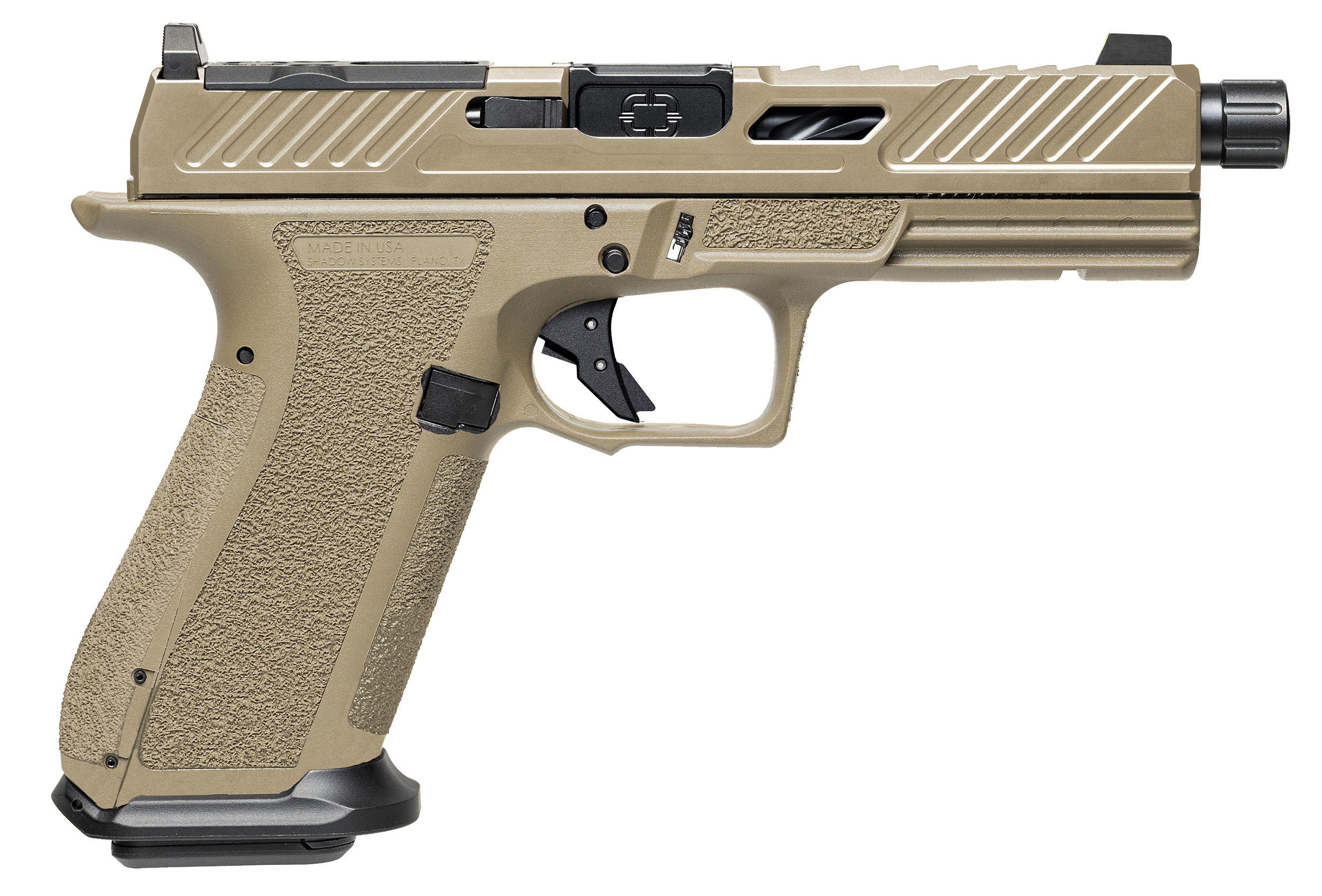 SHADOW SS-2022-B BLEM DR920 9MM FDE/BLK