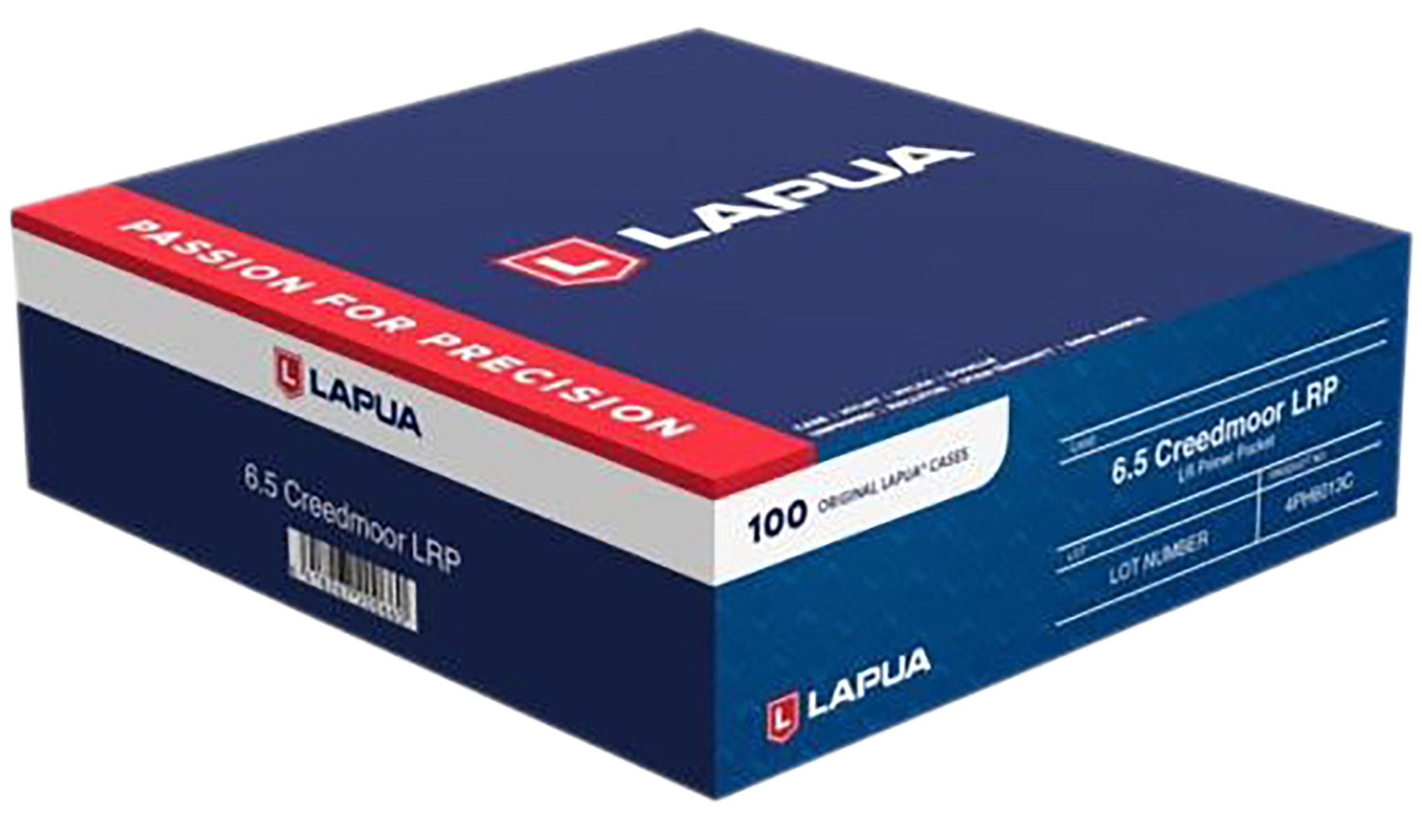 LAPUA 4PH6013C UNP CASE 6.5 CREEDMR LRG RFL 100