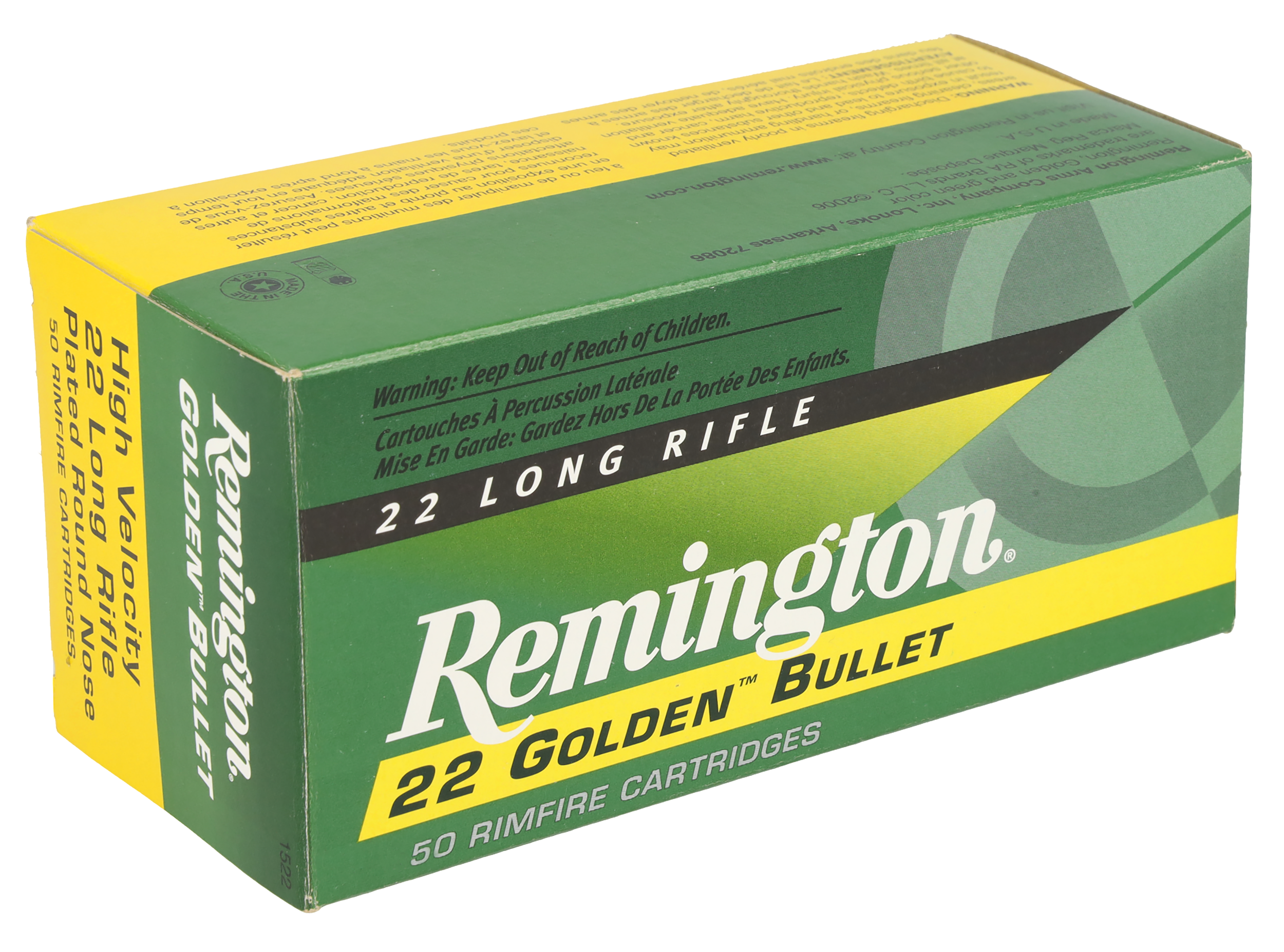 REM R21006 22 GLDN BULLET 22 LR HV 40GR RN 50/100