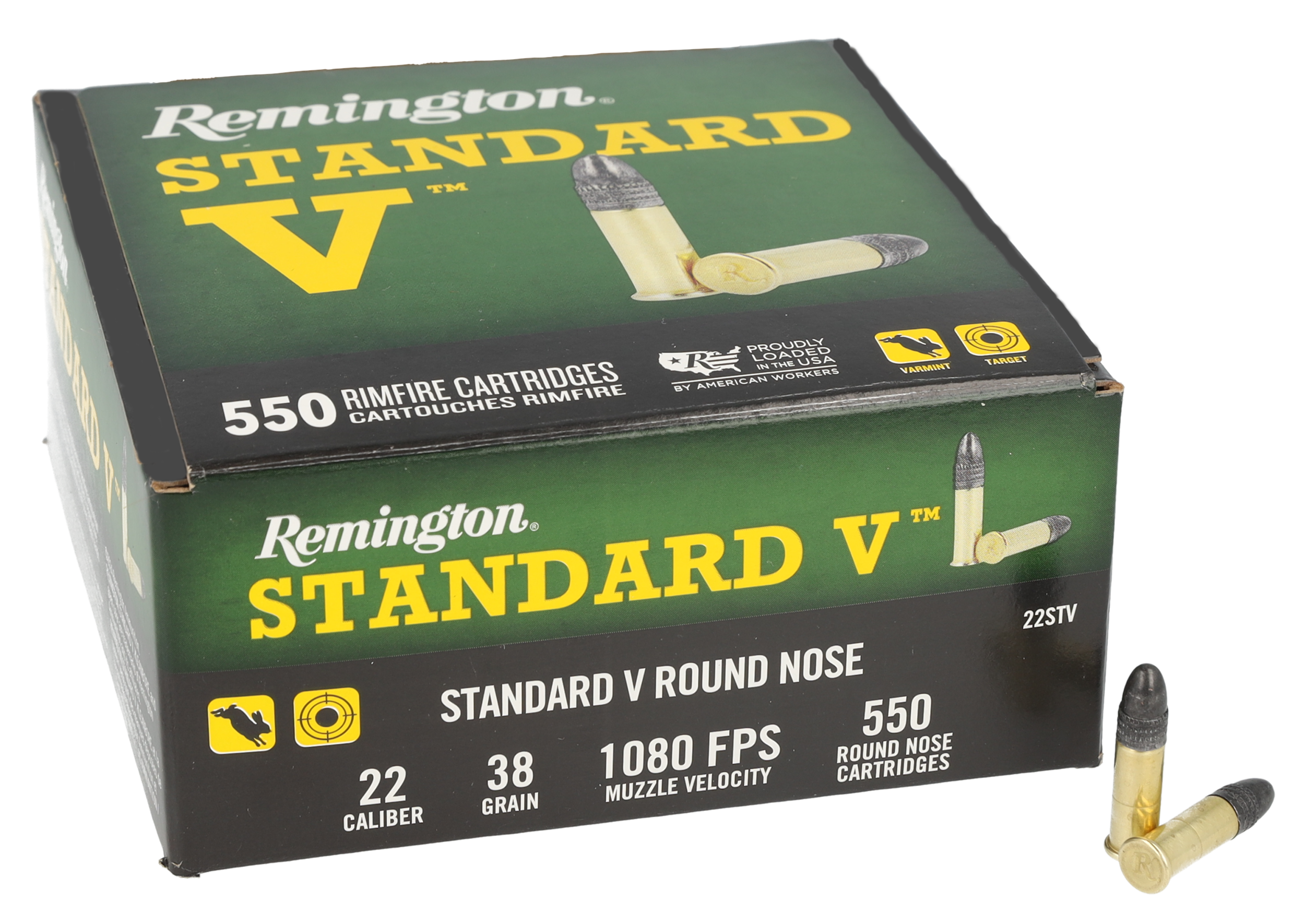 REM R20988 22LR 38GR STANDARD V LRN 550/12
