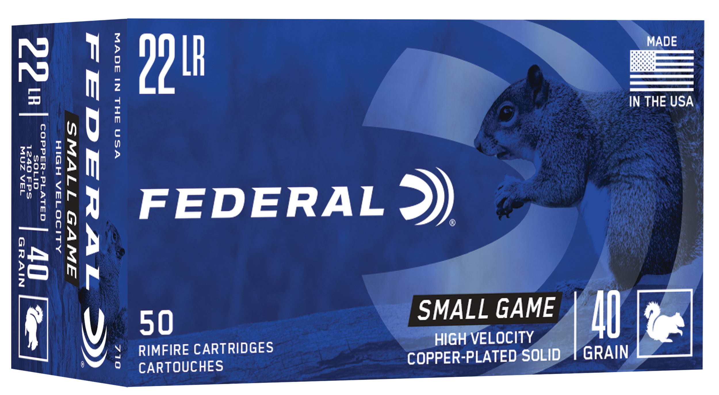 FED 710 22LR HV 40GR CPPR PLTED 50/100