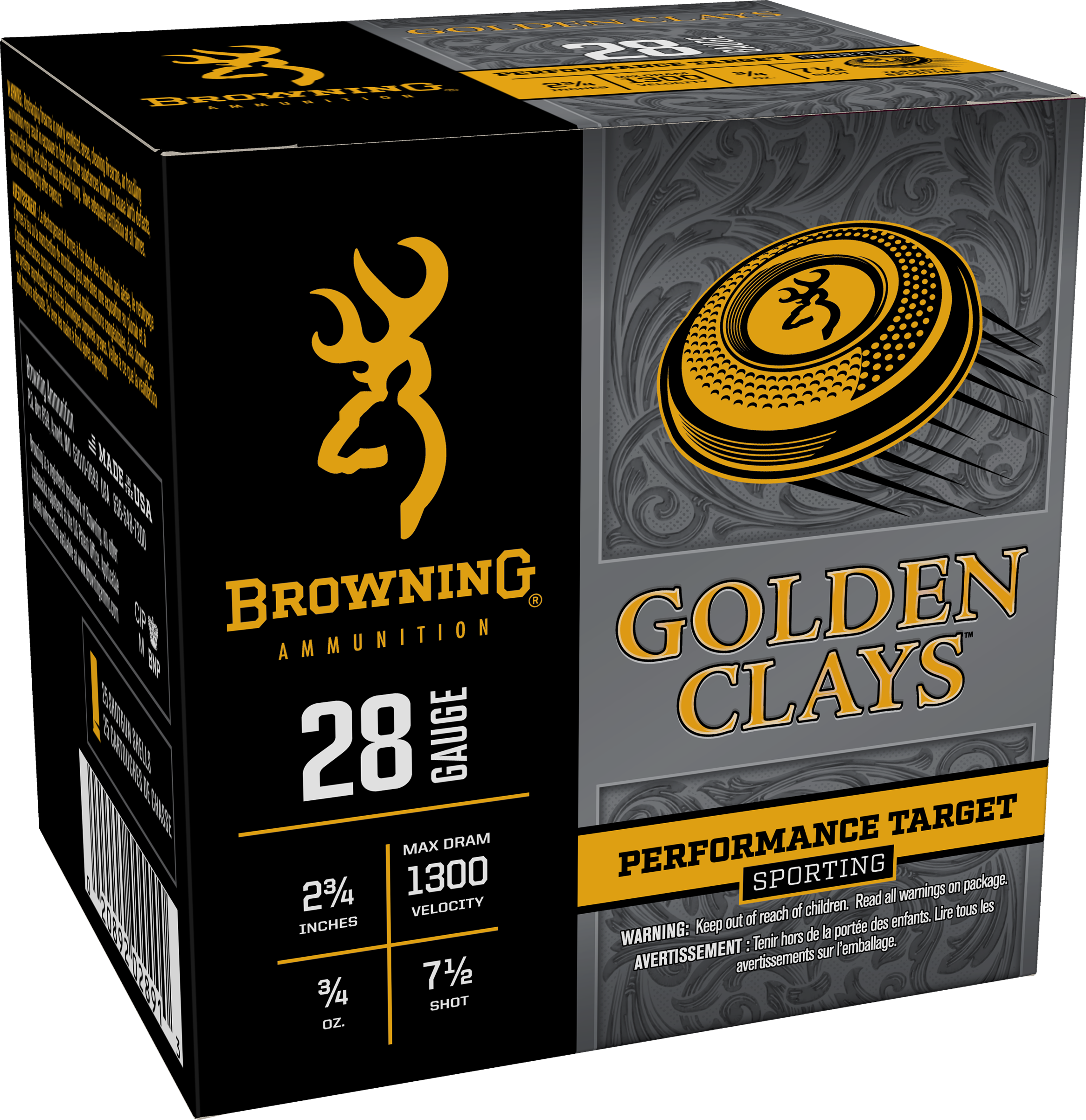 BRNA BGC287 GLDN CLAYS 28G 2.75 7.5 3/4 25/10