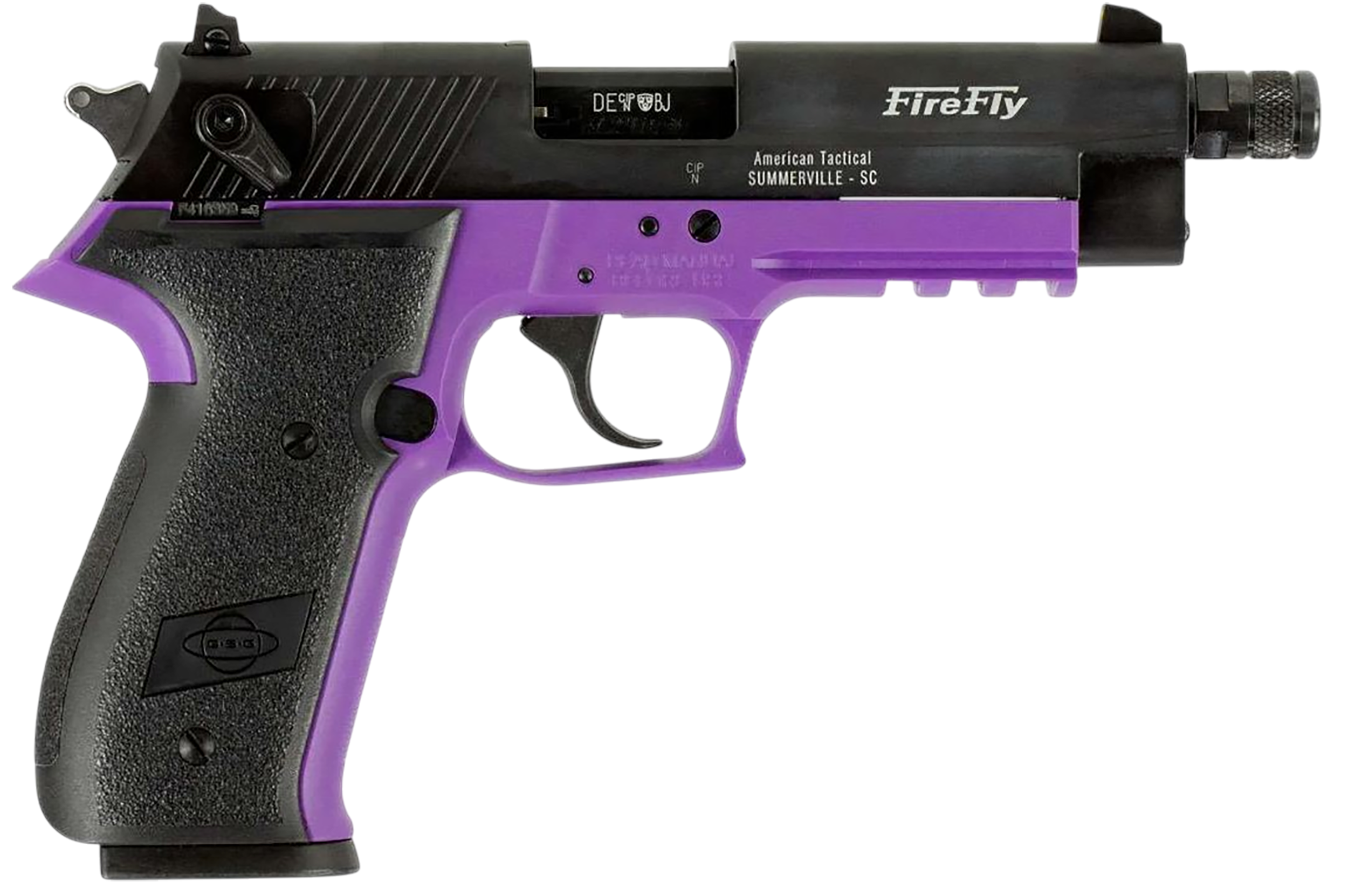 GSG GERG2213TFFLA FIREFLY 22LR TB 4 13R PRPL