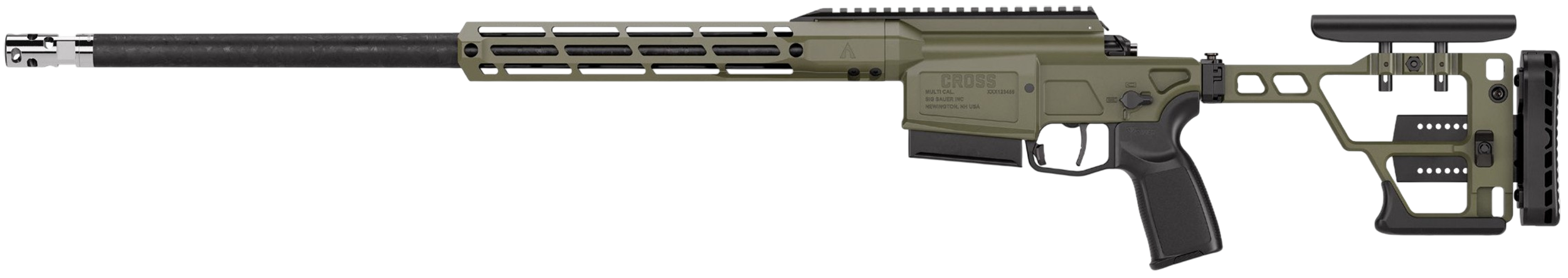 SIG CROSS65PRC22BSAW CROSS 6.5PRC 22 4R FDE
