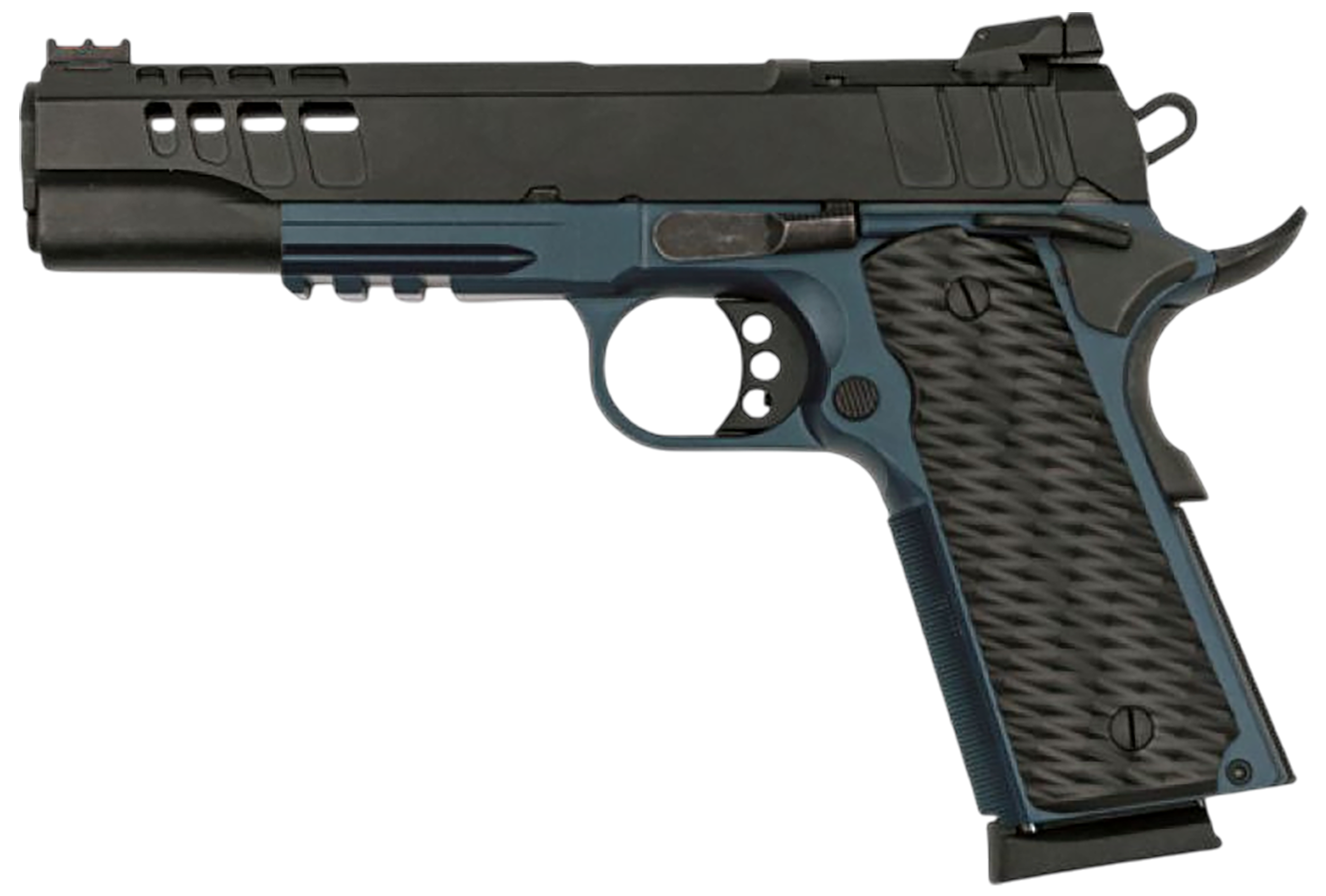 GLFA GL1911-45FSSBLU 1911 BLACK CERAKOTED